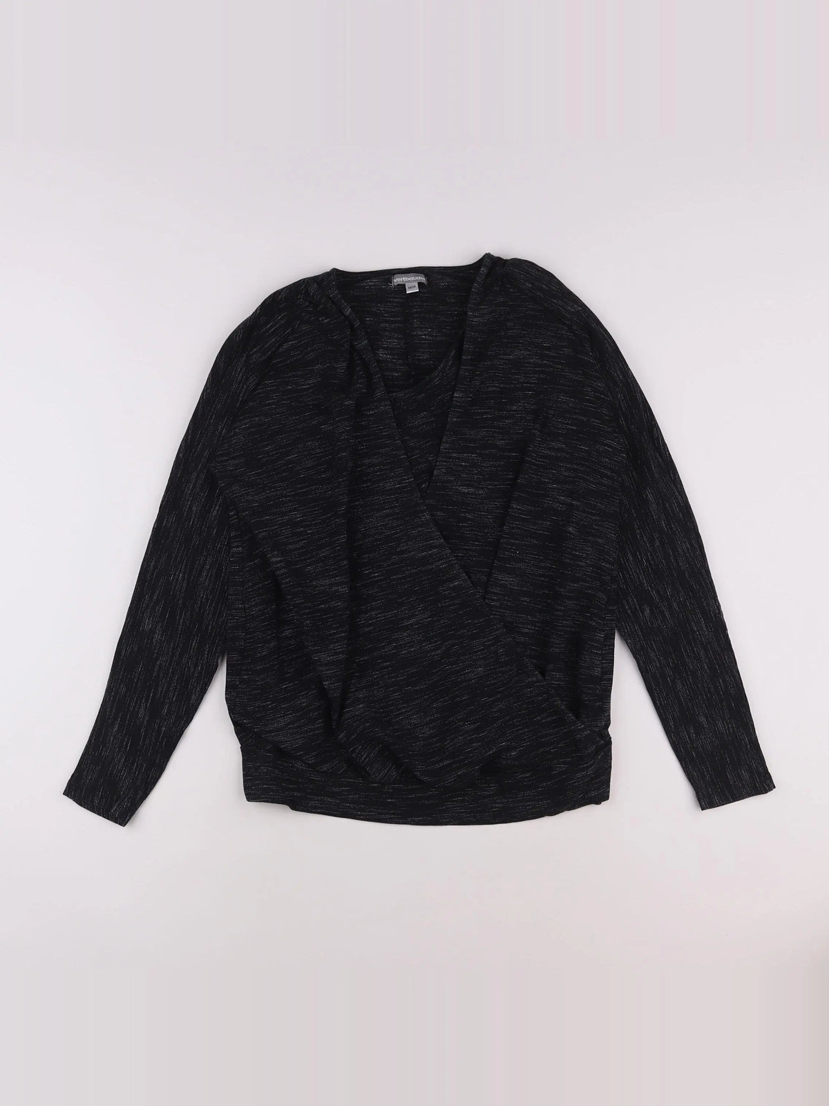 Vertbaudet - tee-shirt noir - 34 à 36