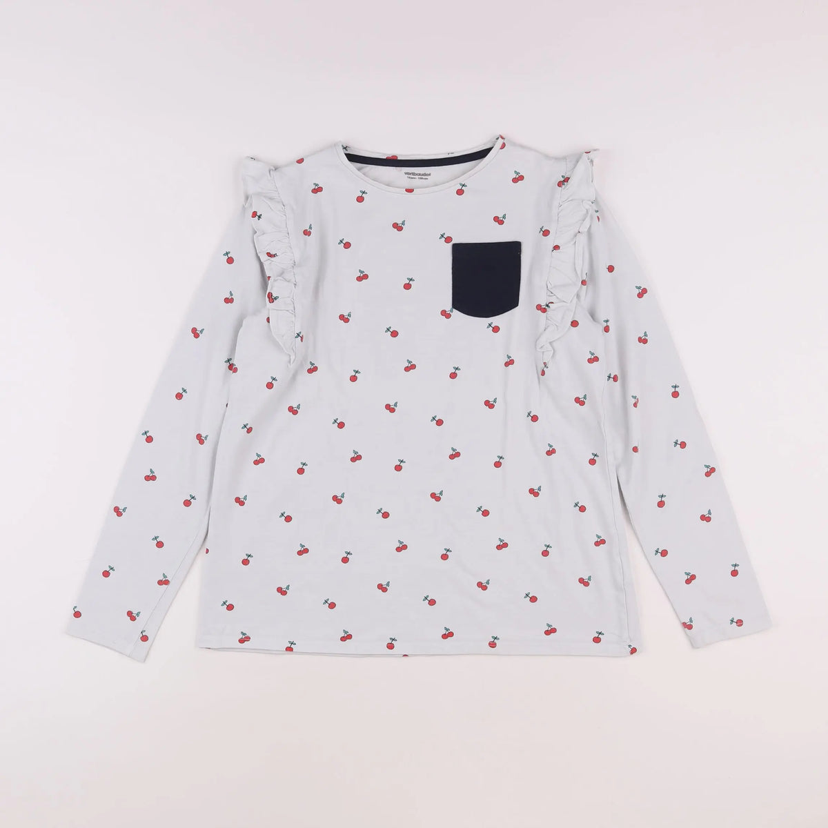 Vertbaudet - tee-shirt rouge - 14 ans
