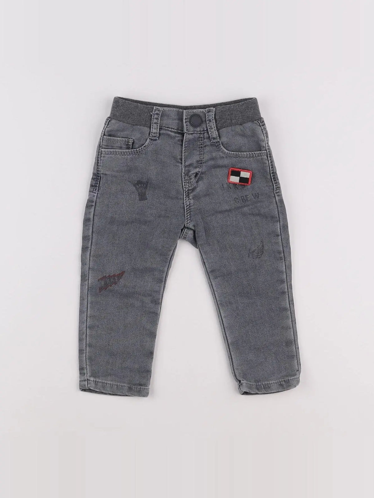 IKKS - jean gris - 12 mois