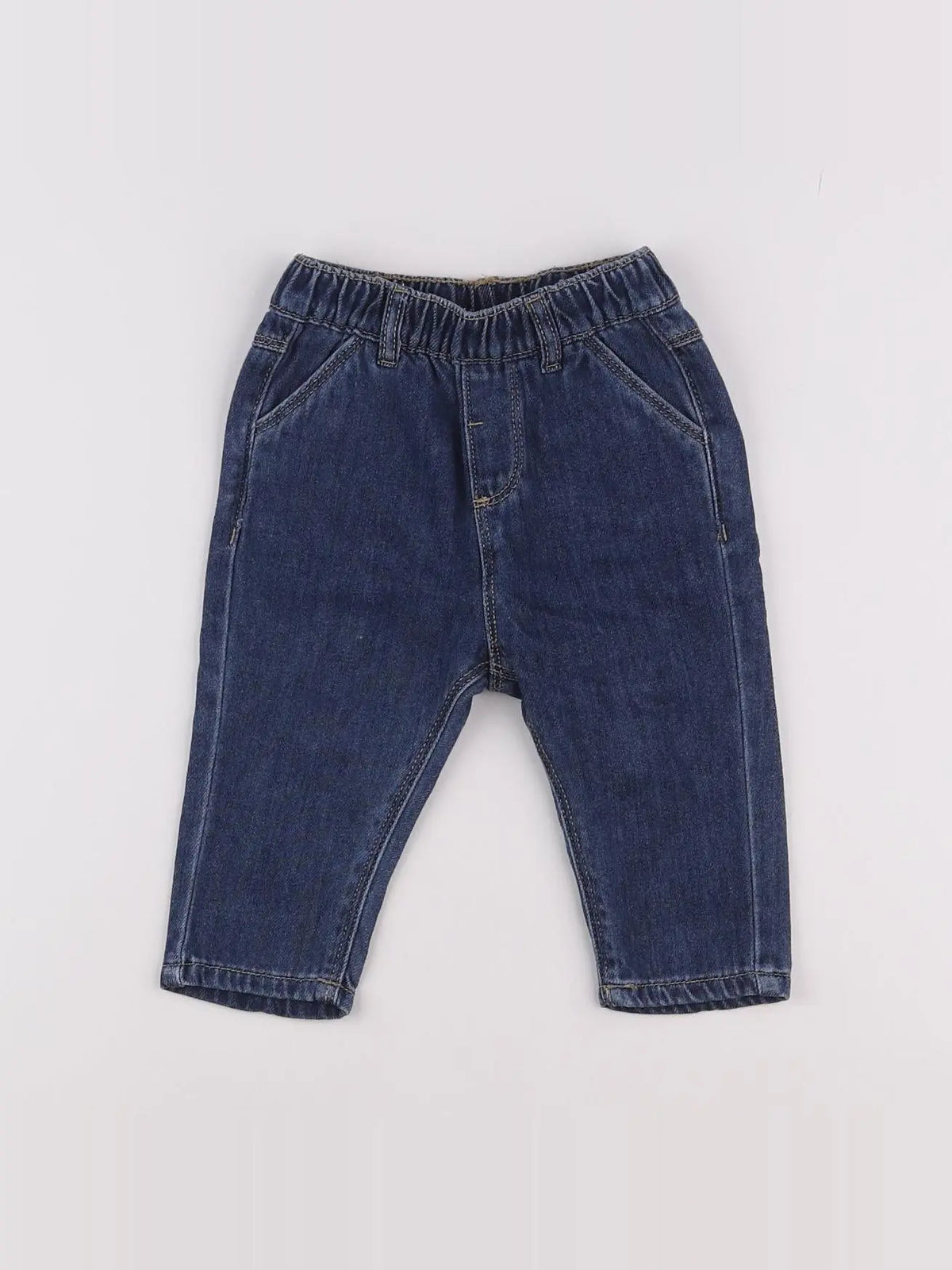 Tape à l'oeil - jegging bleu - 6 mois