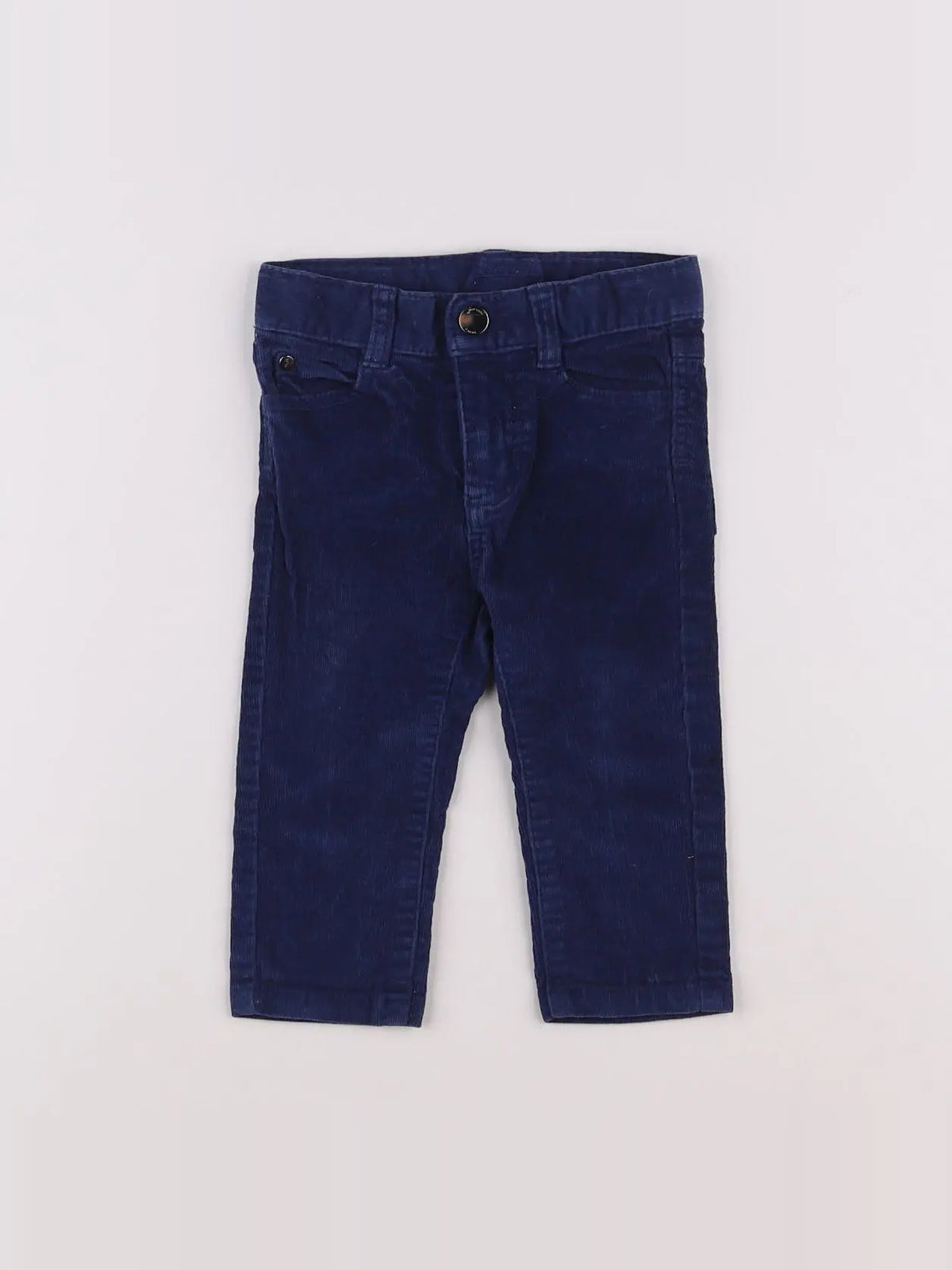 Jacadi - pantalon bleu - 12 mois