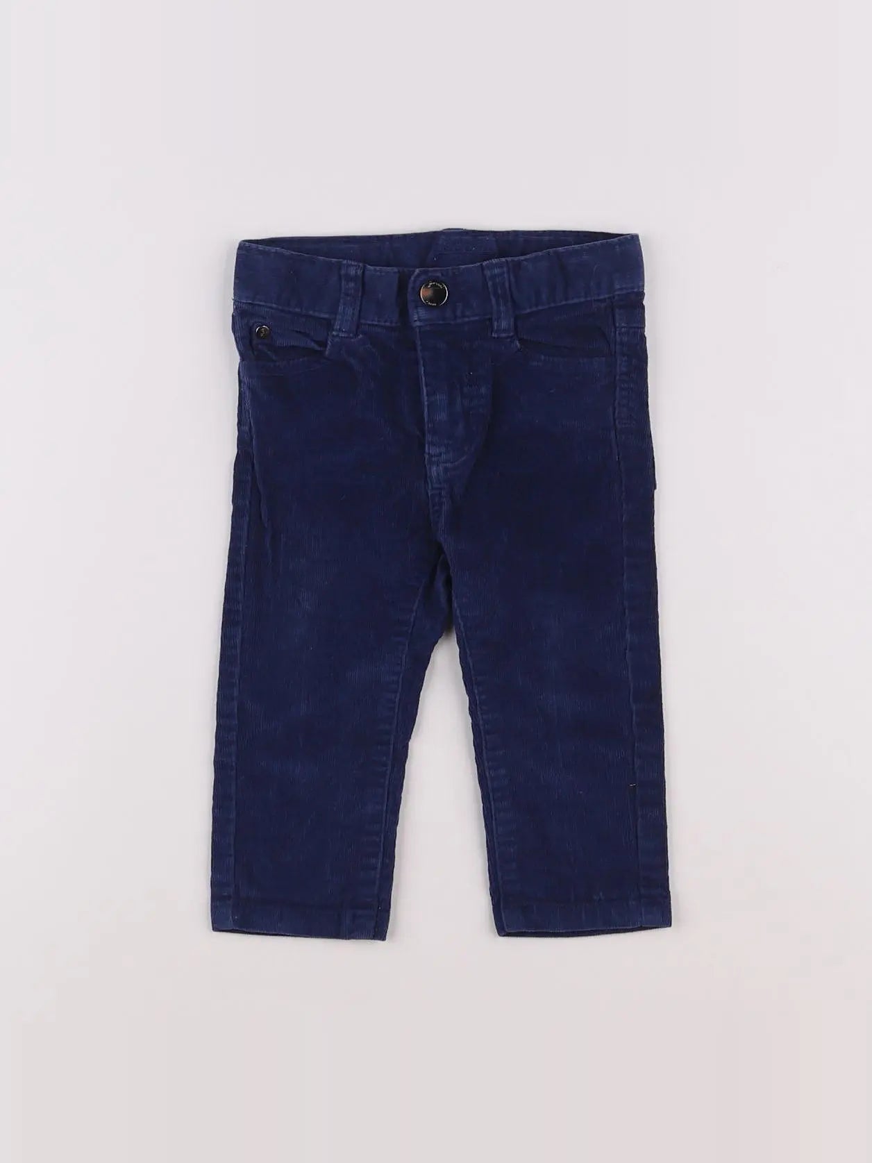 Jacadi - pantalon bleu - 12 mois