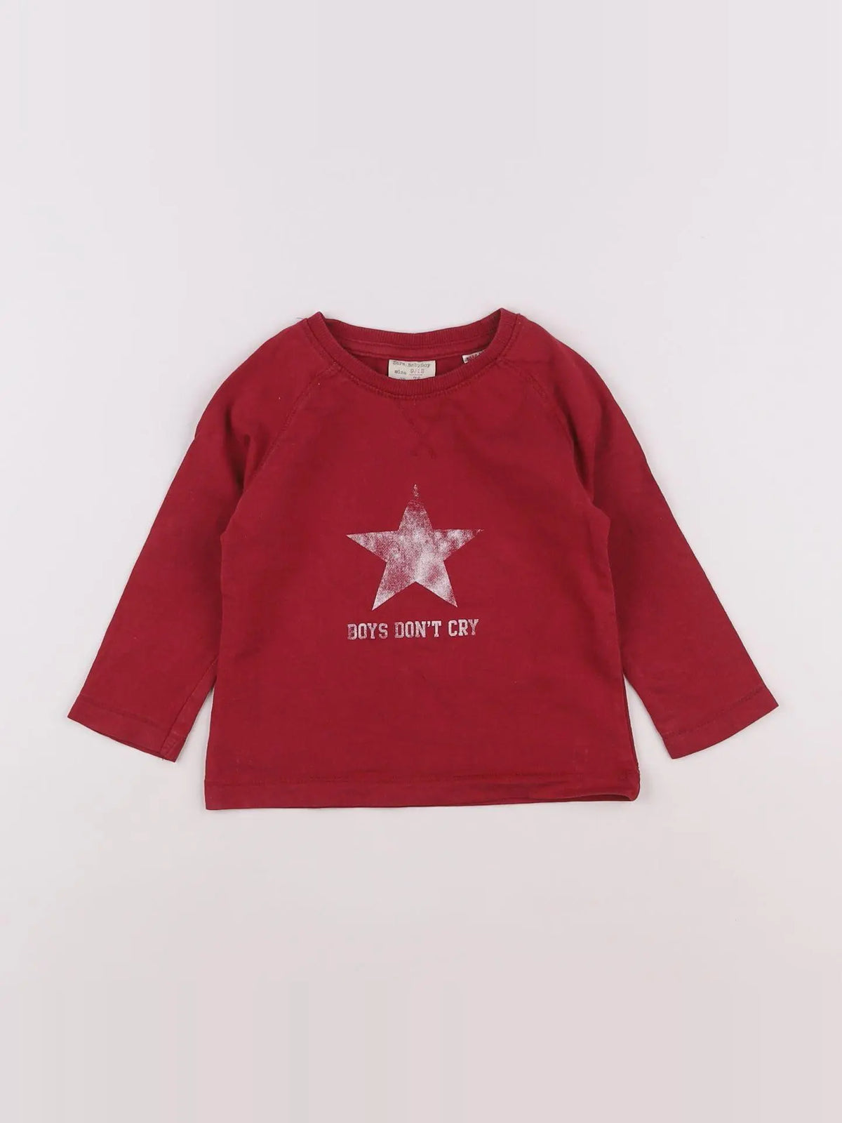 Zara - tee-shirt rouge - 9/12 mois