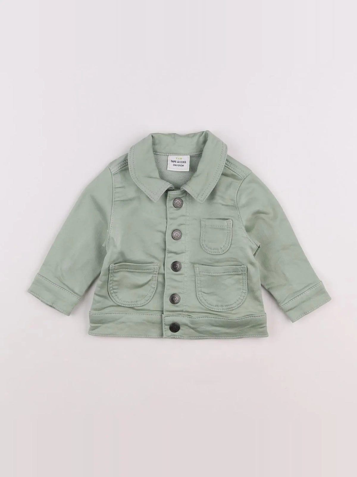 Tape à l'oeil - veste vert - 3 mois