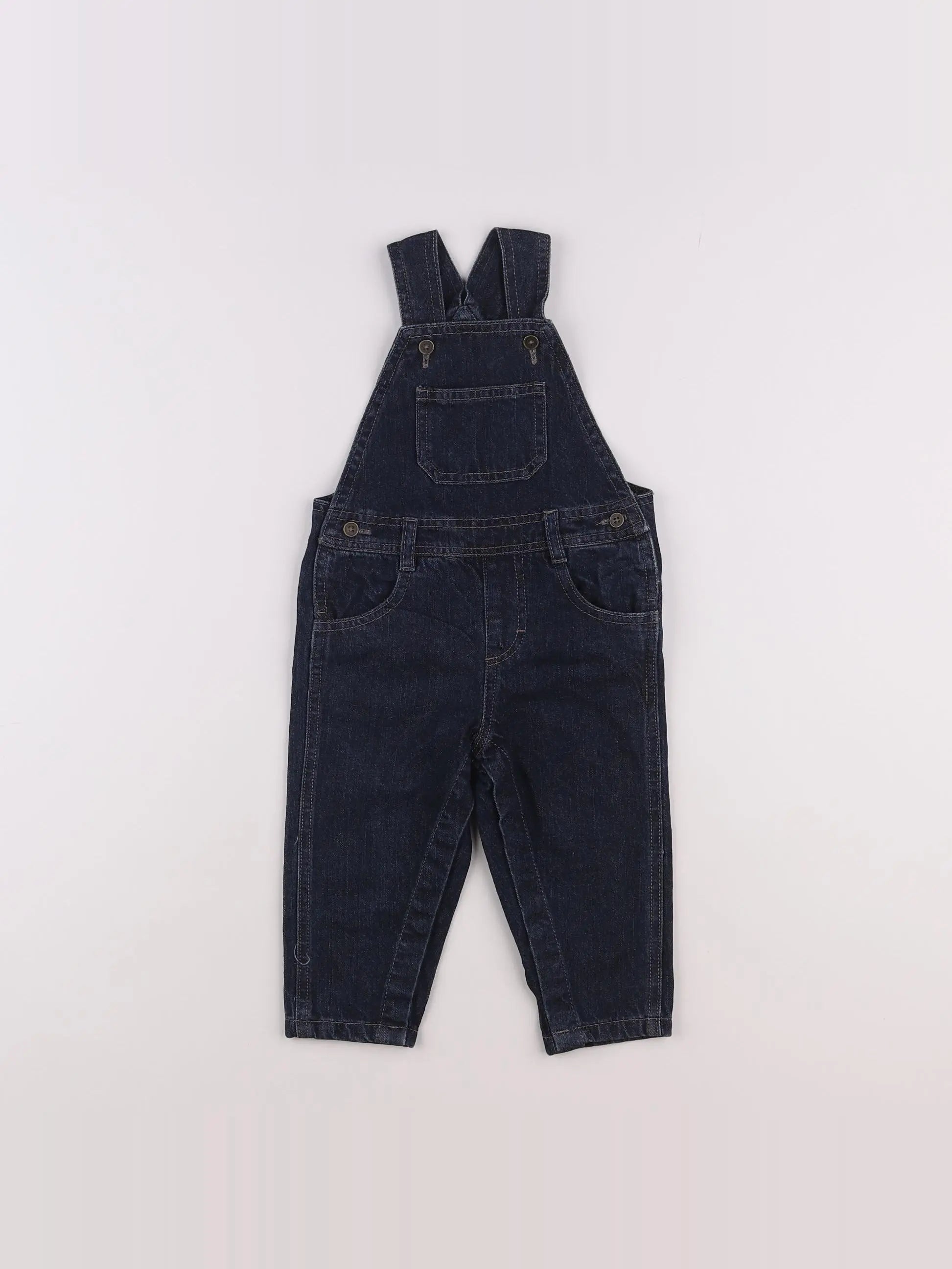 Boutchou - salopette bleu - 12 mois