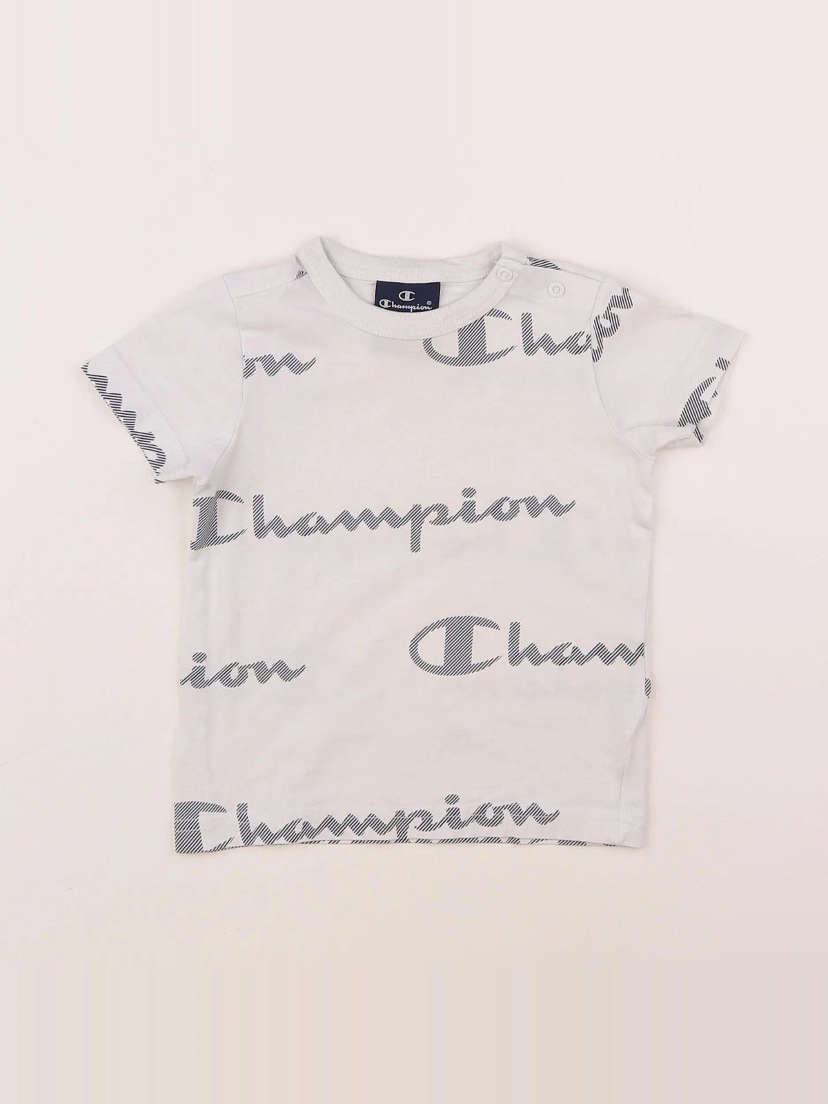 Champion  - tee-shirt blanc - 12 mois