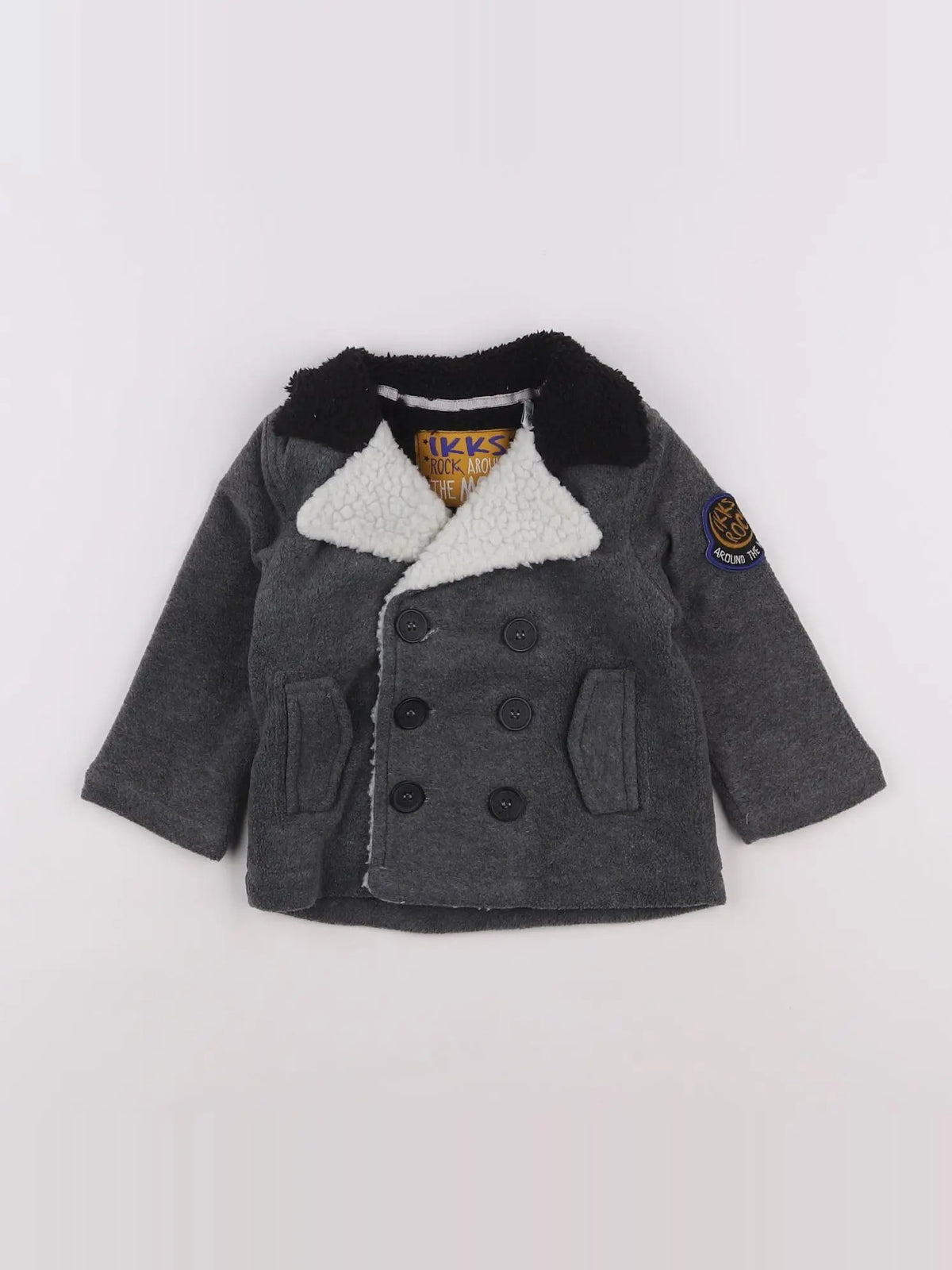 IKKS - veste gris - 12 mois