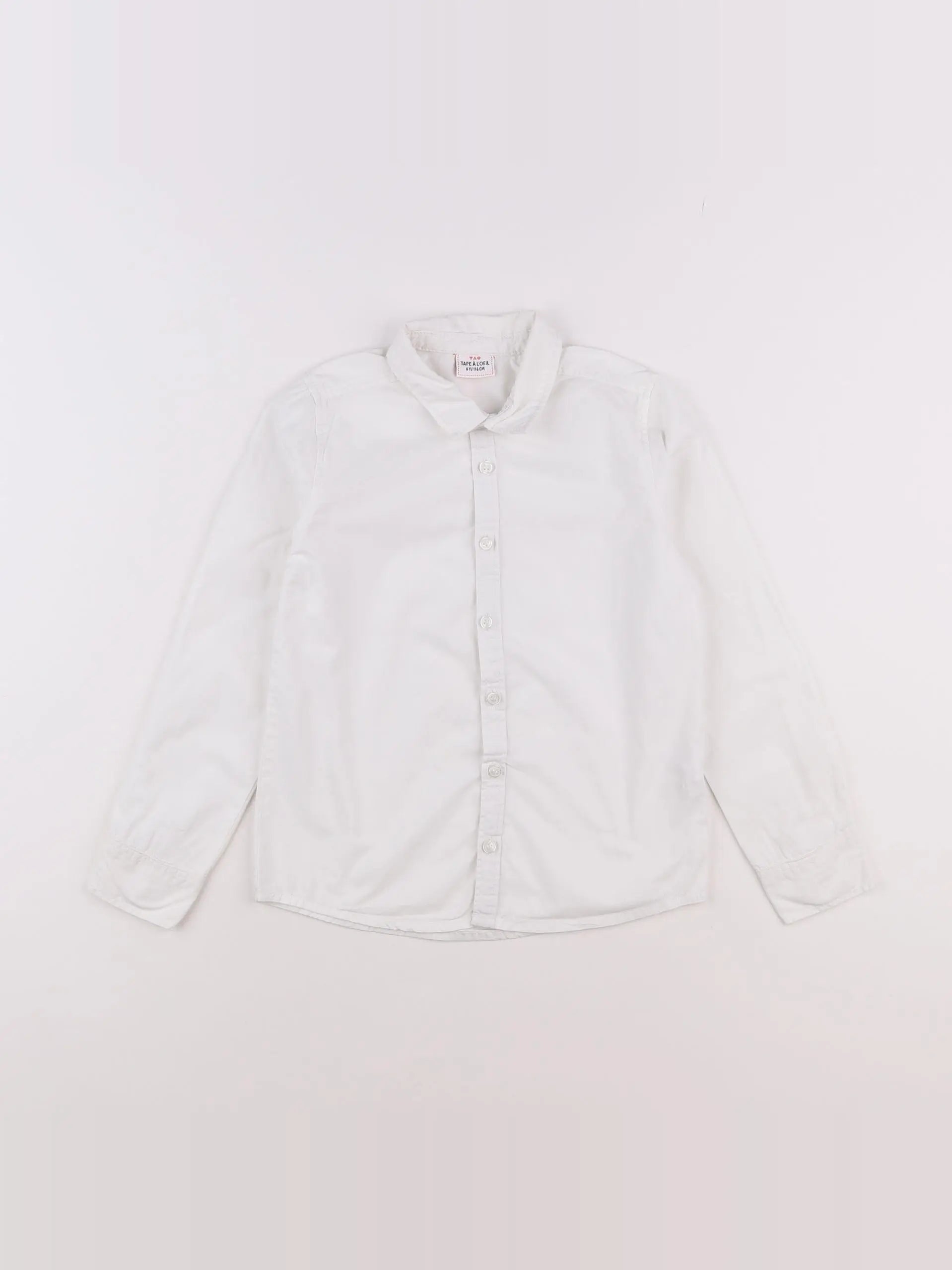 Tape à l'oeil - chemise blanc - 6 ans