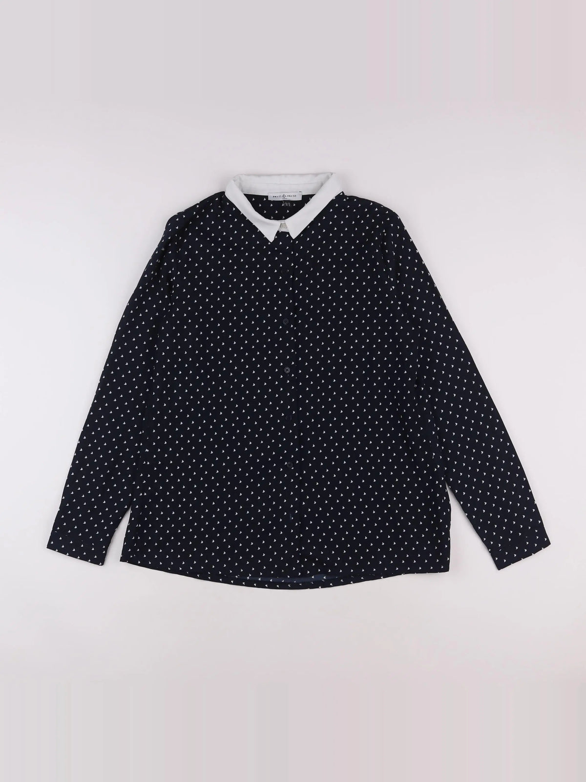 Envie de fraise - blouse bleu - 38