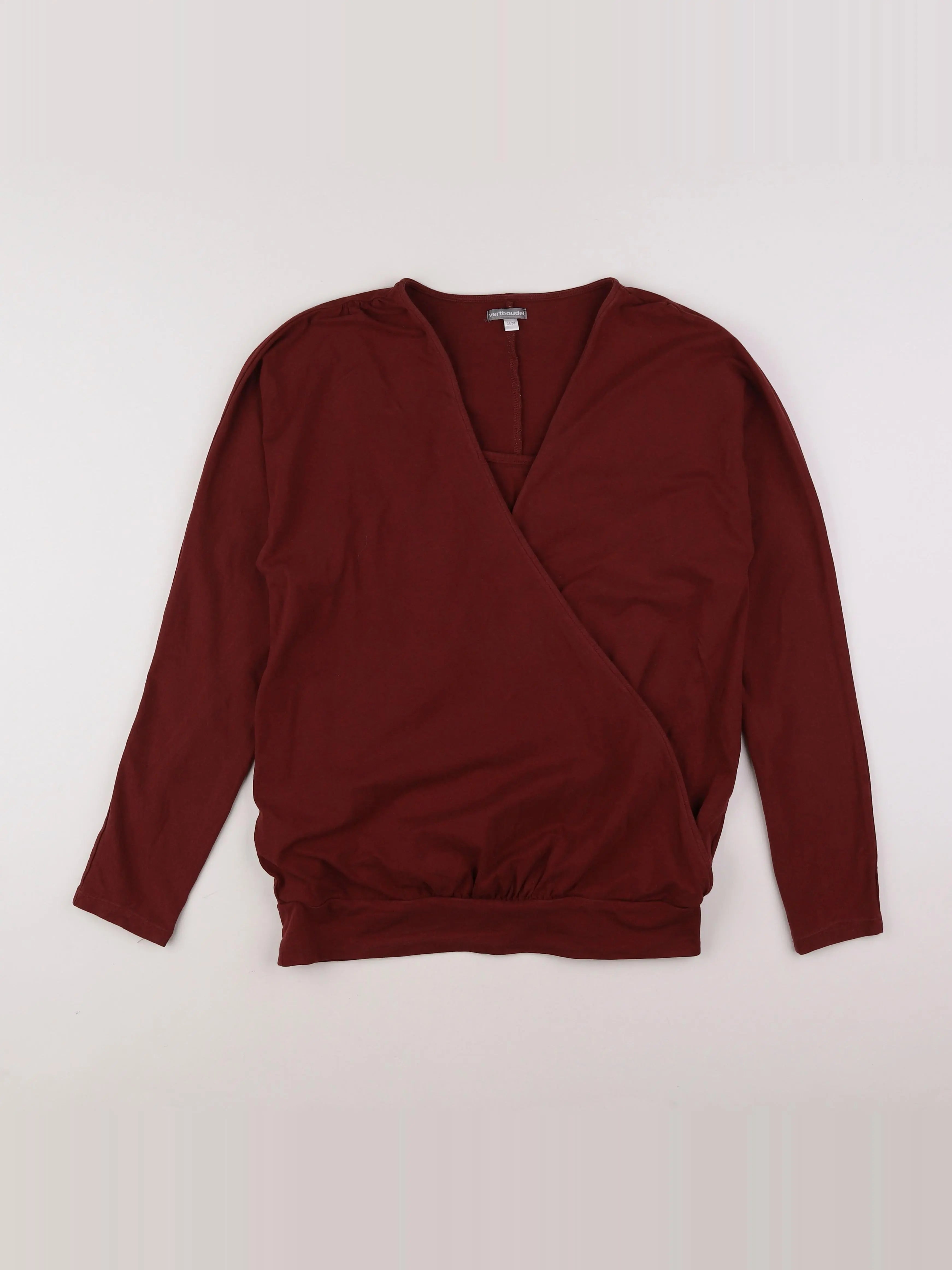Vertbaudet - tee-shirt rouge - 34 à 36