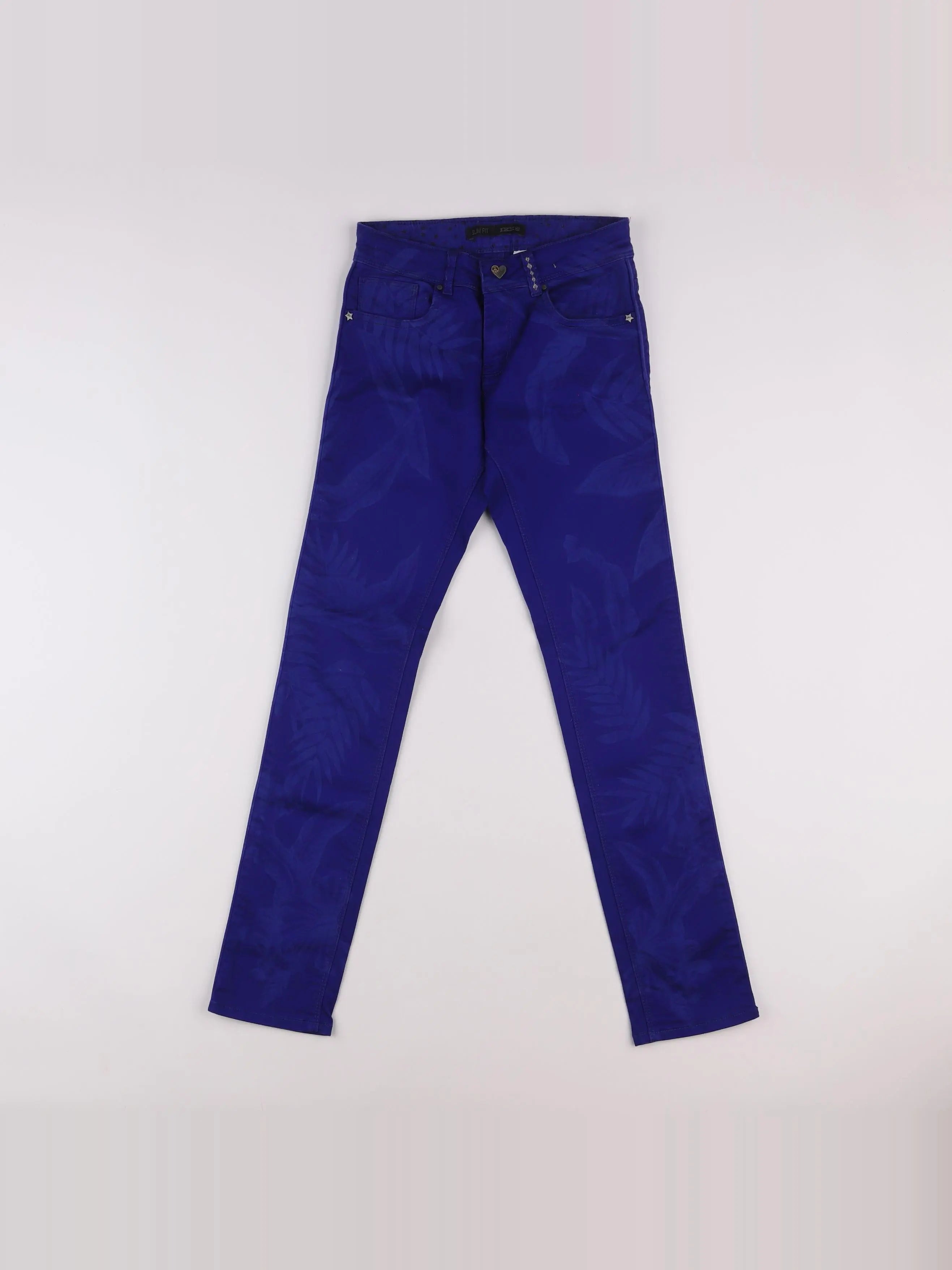 IKKS - pantalon bleu - 10 ans