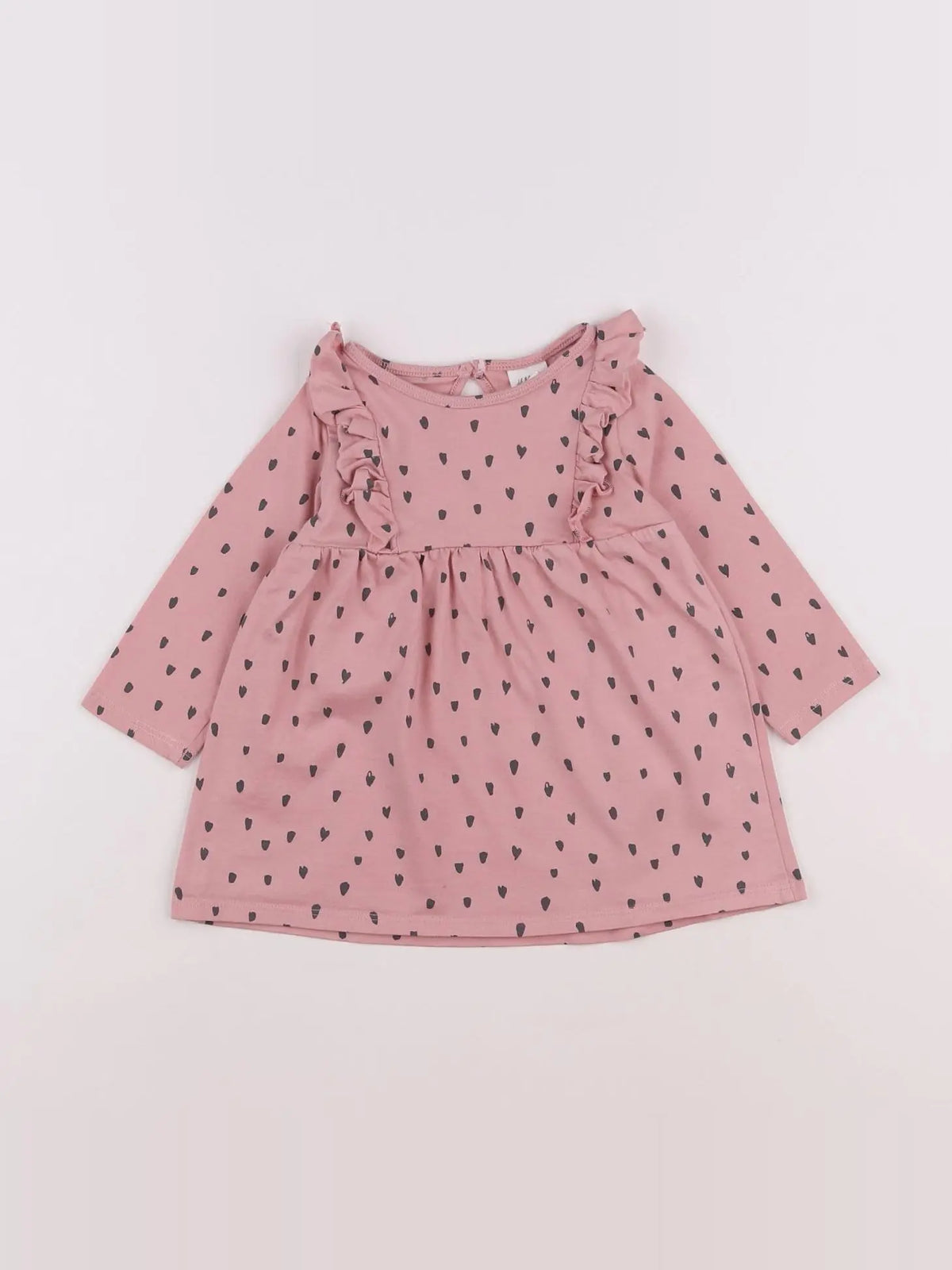 H&M - robe rose - 3/6 mois