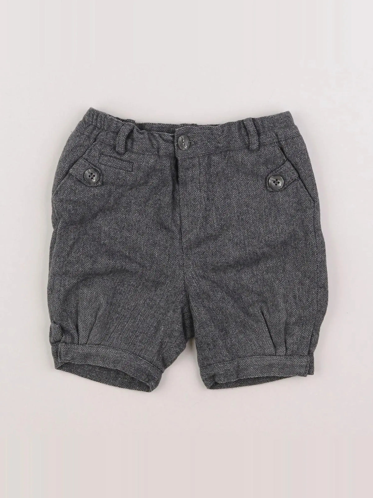 Cyrillus - short gris - 12 mois