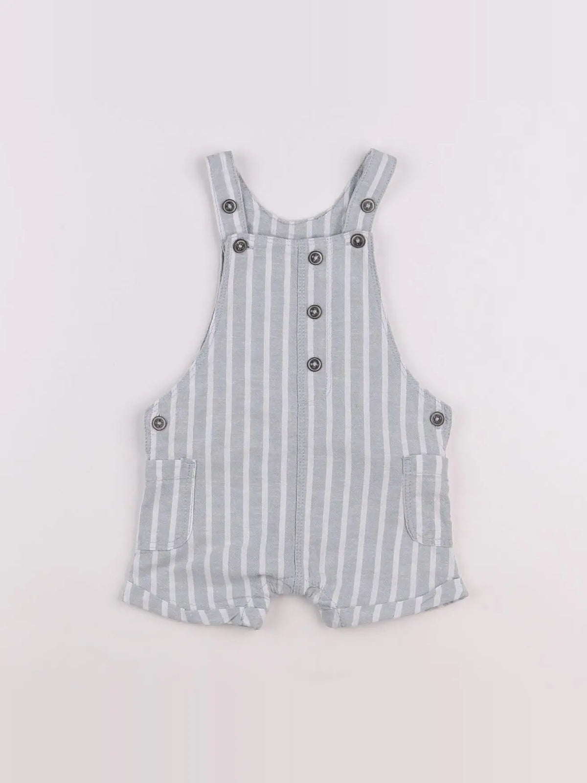 Vertbaudet - salopette bleu - 9 mois