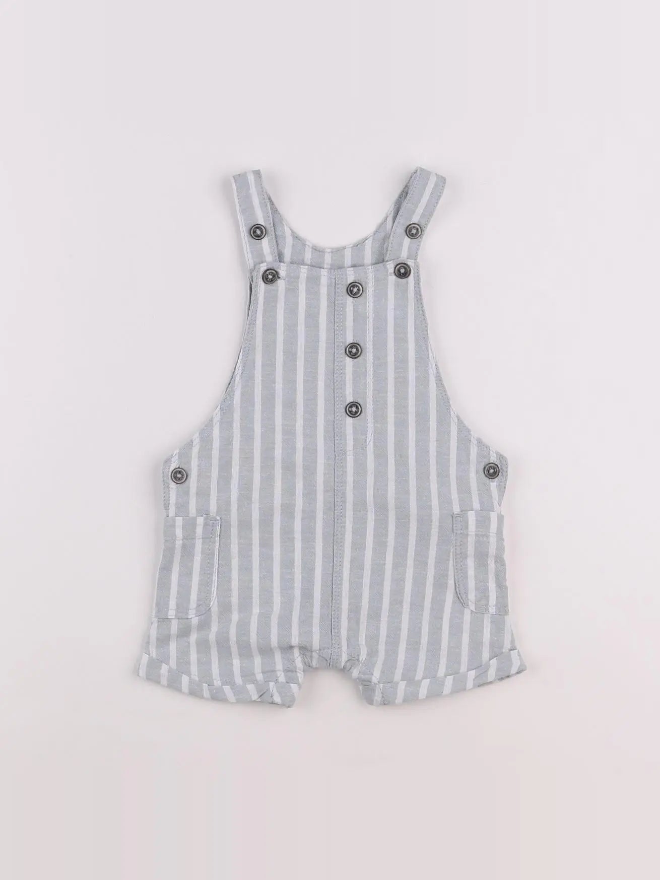 Vertbaudet - salopette bleu - 9 mois