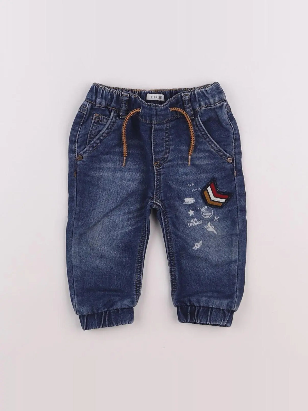 IKKS - jean bleu - 12 mois