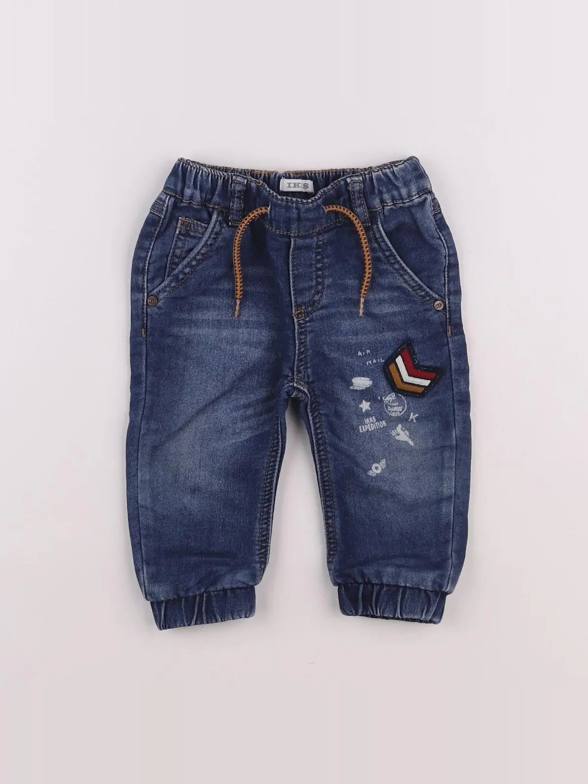 IKKS - jean bleu - 12 mois