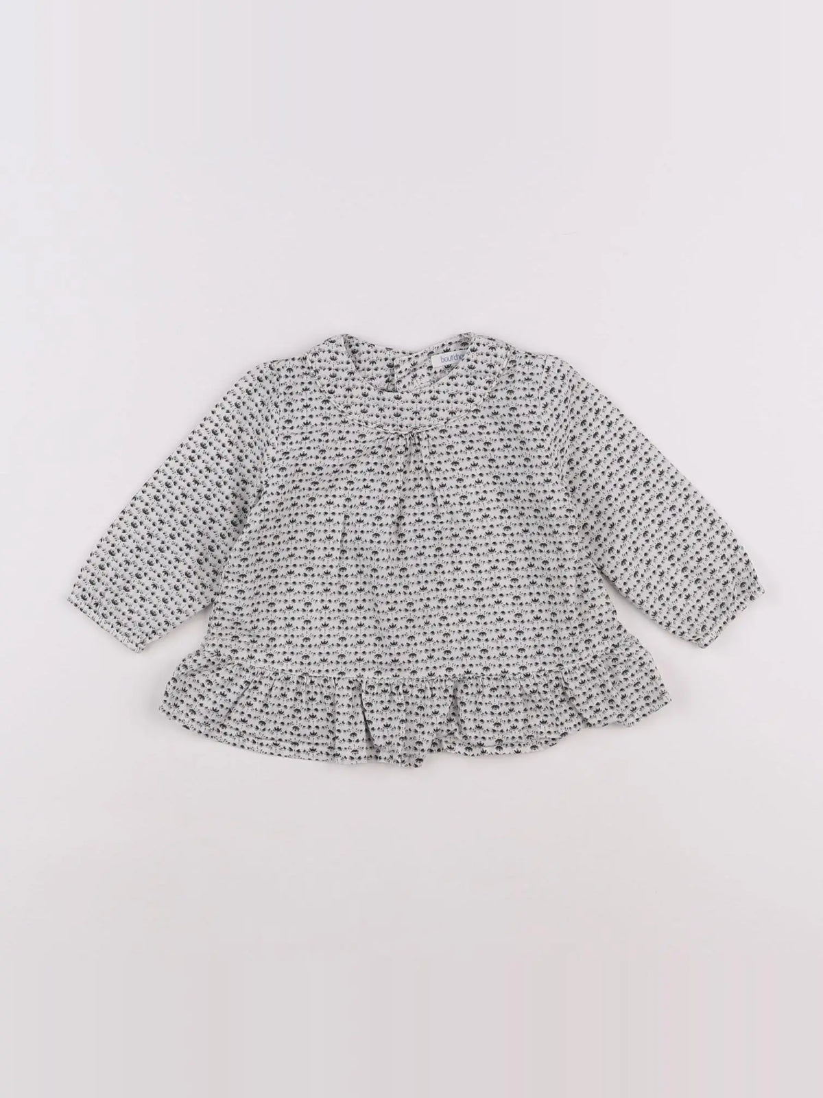 Boutchou - blouse multicolore - 6 mois