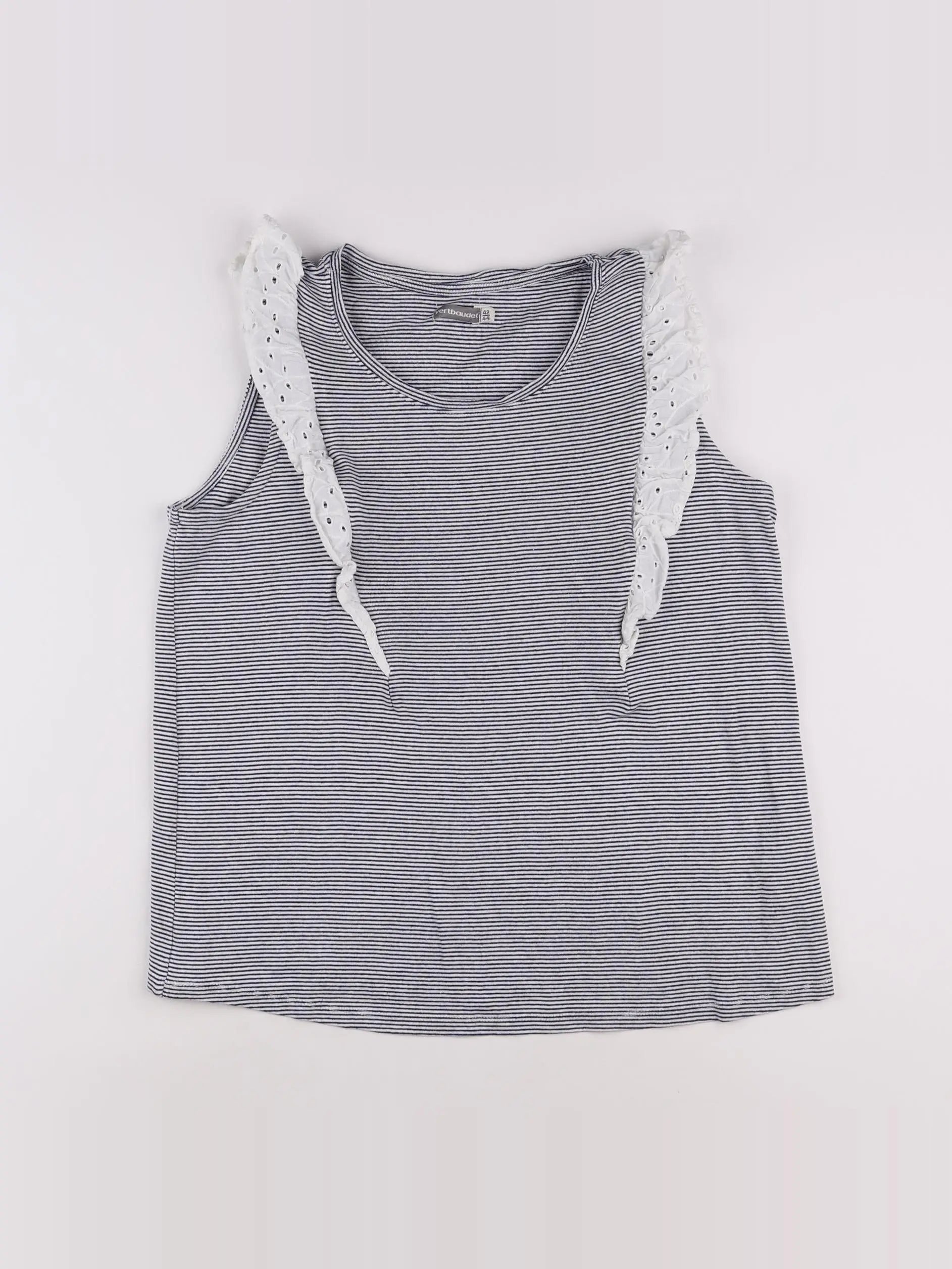 Vertbaudet - tee-shirt bleu - 42 à 44