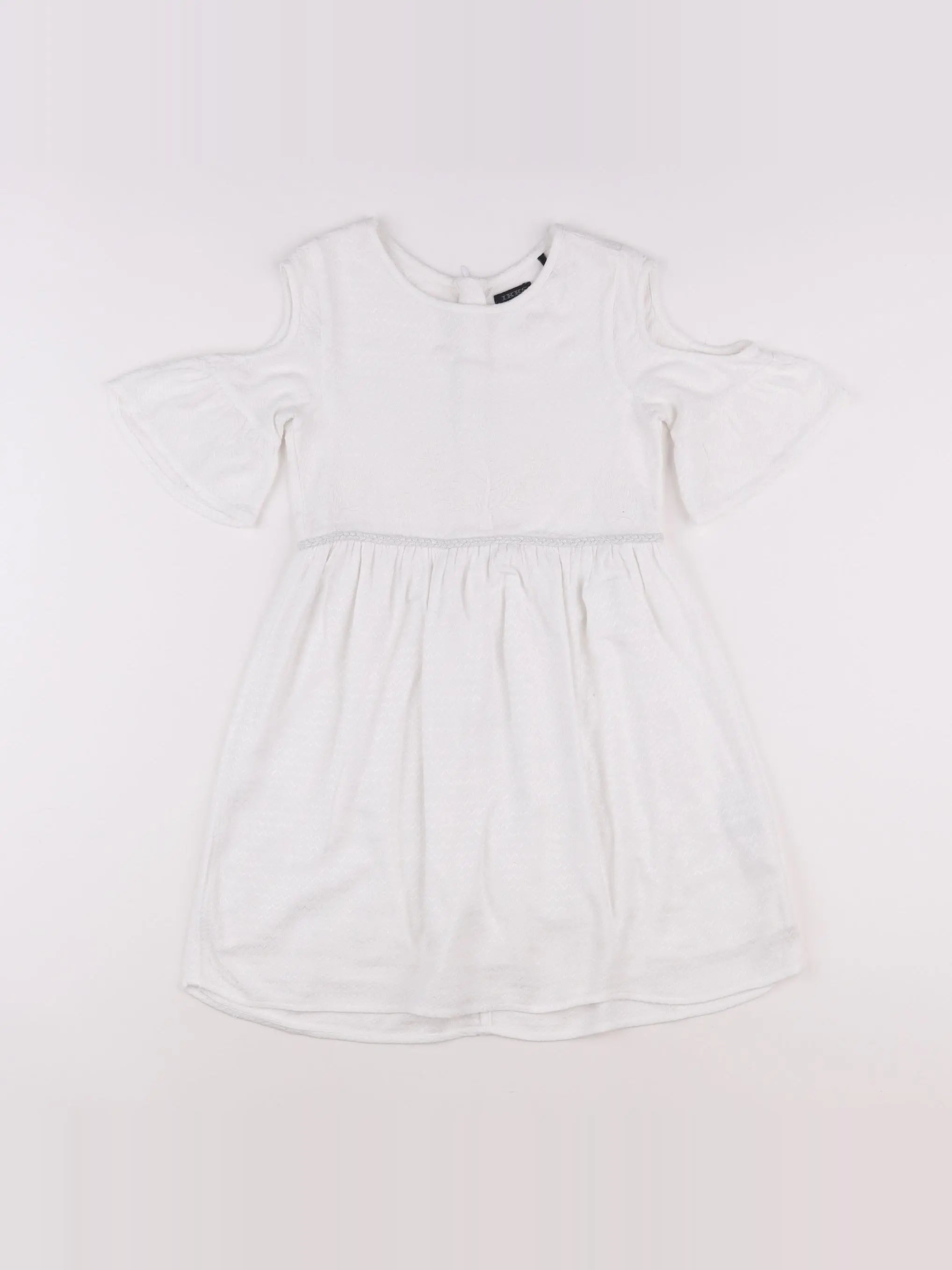 IKKS - robe blanc - 6 ans