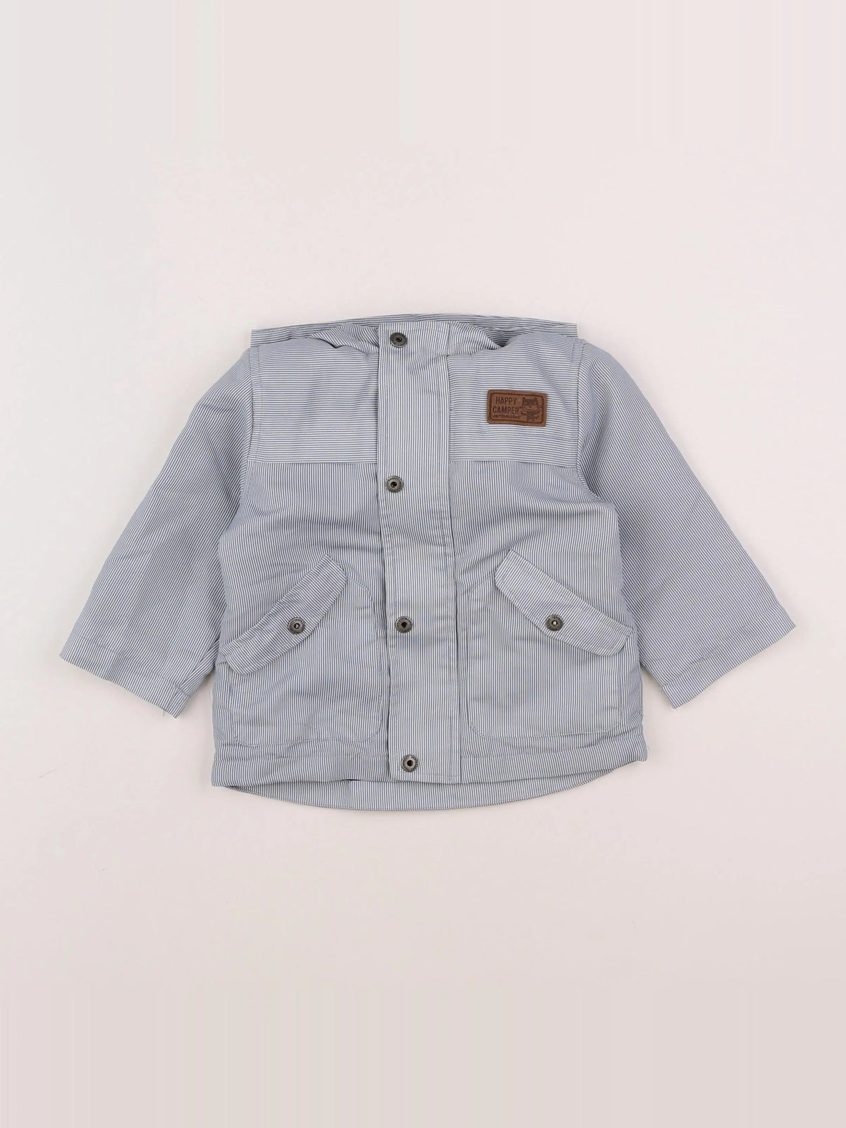Vertbaudet - veste bleu - 12 mois
