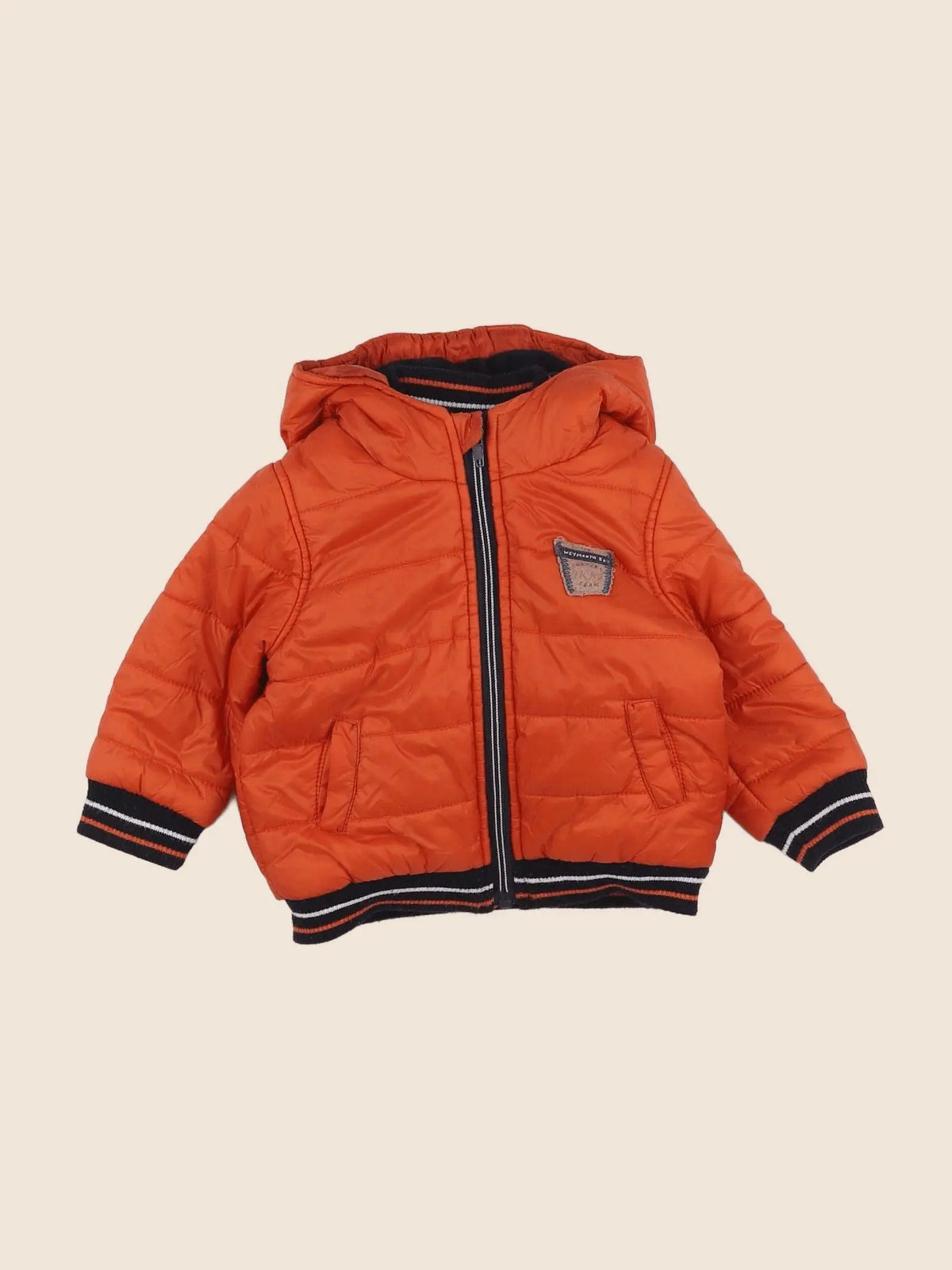 IKKS - doudoune orange - 12 mois