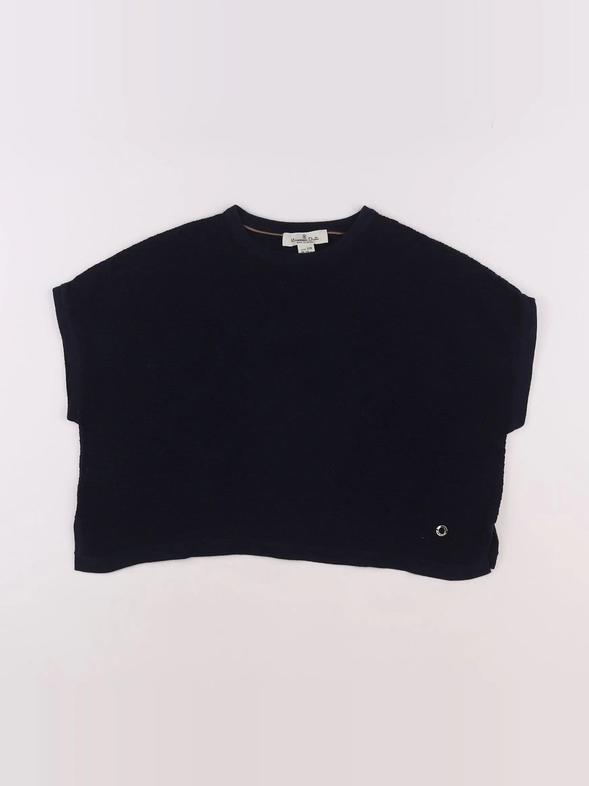 Massimo Dutti - pull bleu - 8 ans