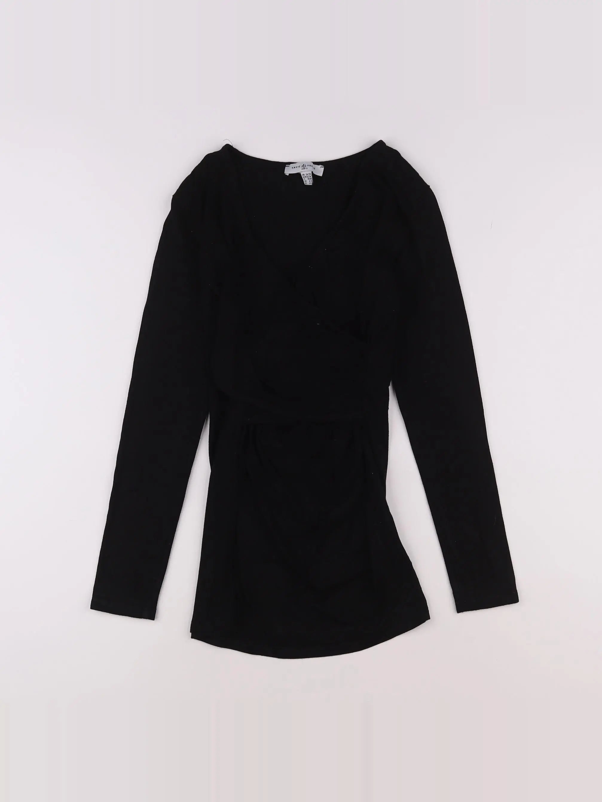 Envie de fraise - tee-shirt noir - 34 à 36