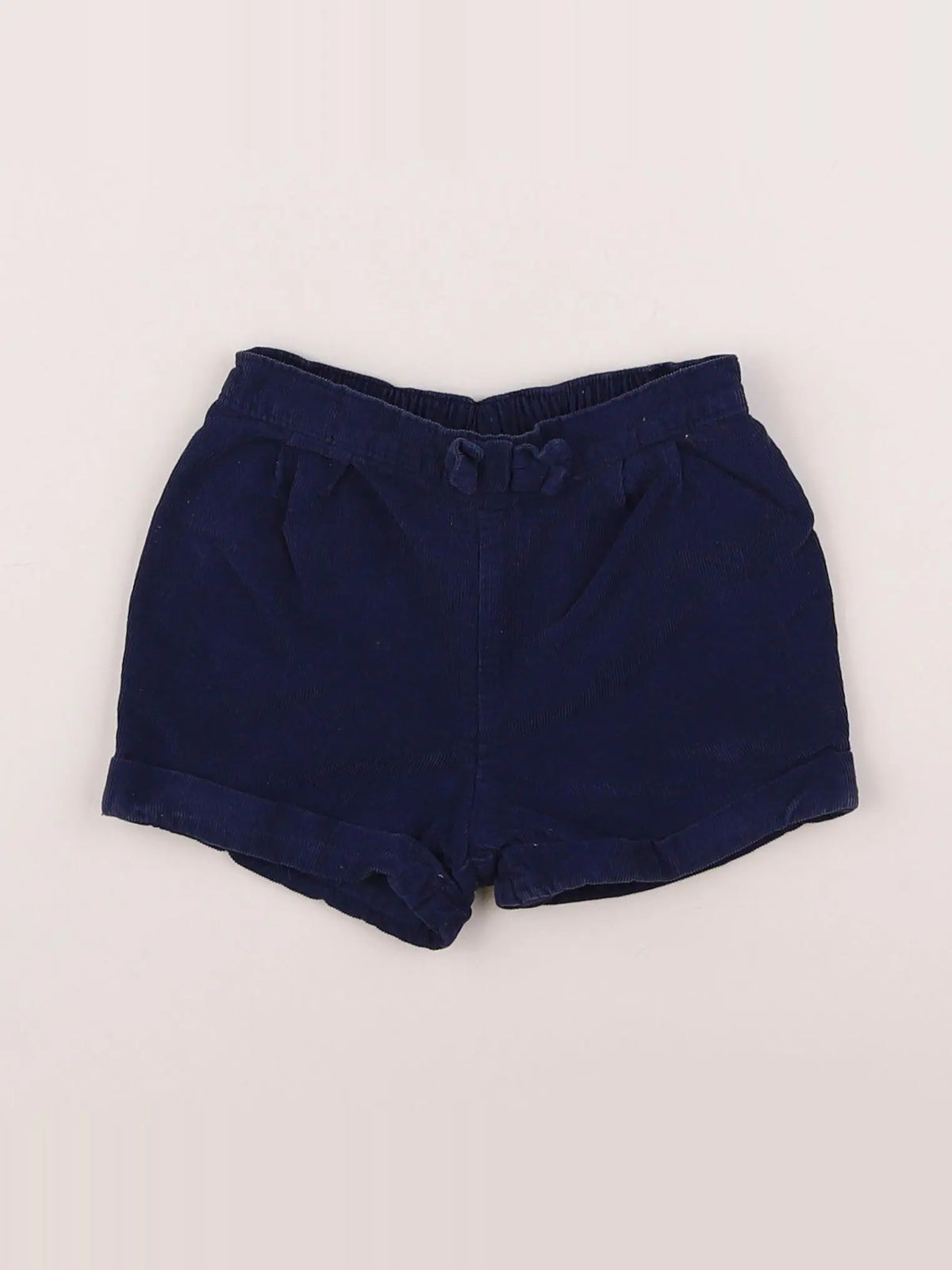 Cyrillus - short bleu - 9 mois