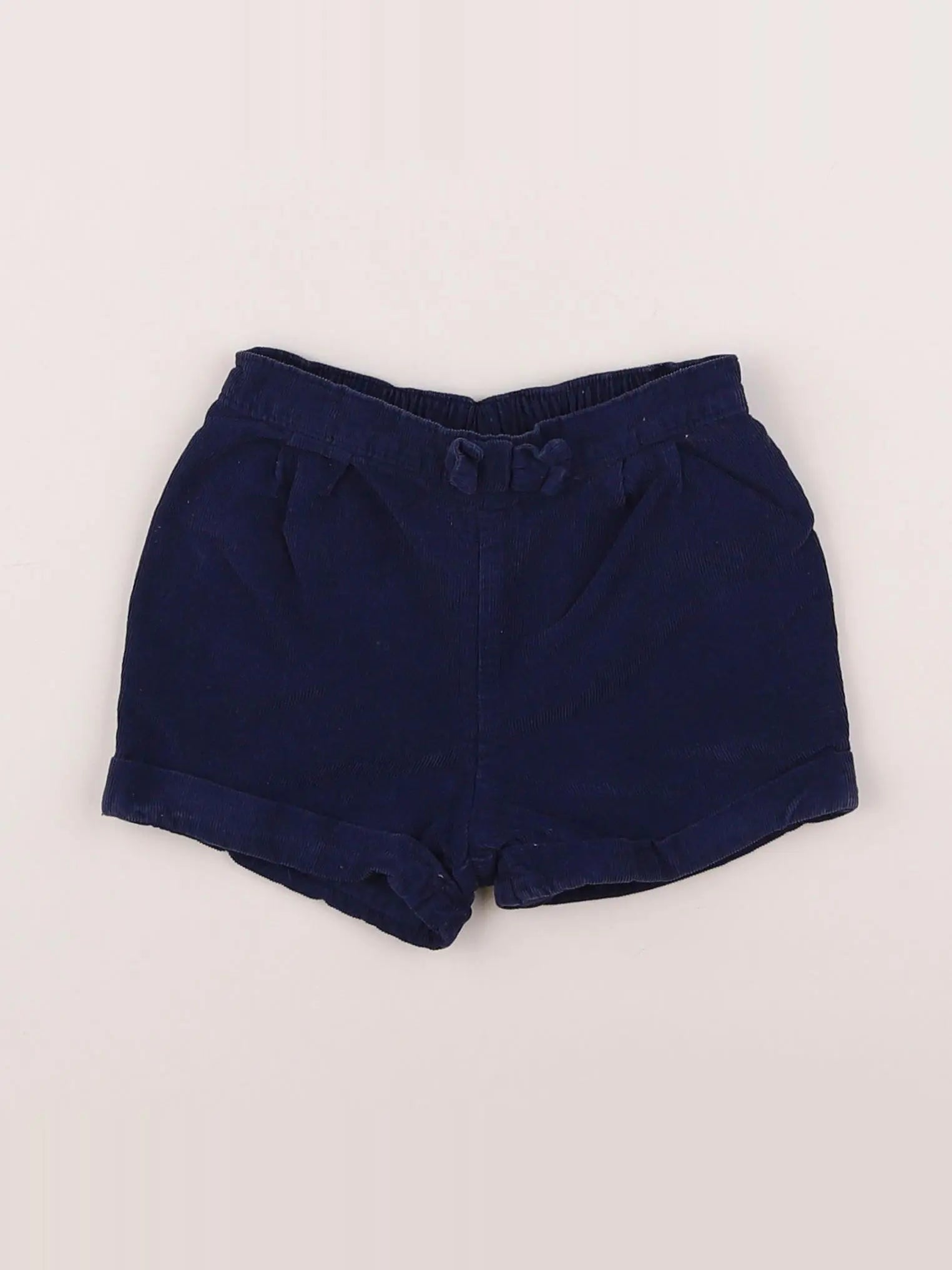 Cyrillus - short bleu - 9 mois