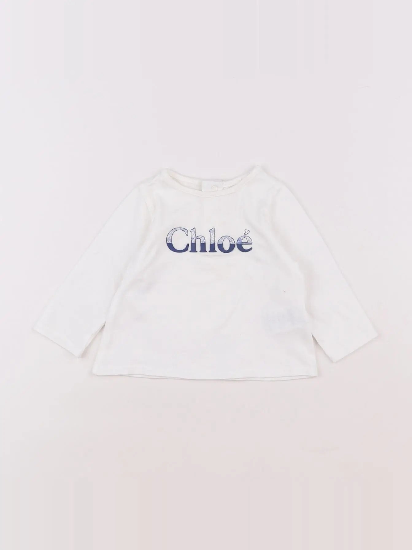 Chloé - tee-shirt blanc - 6 mois