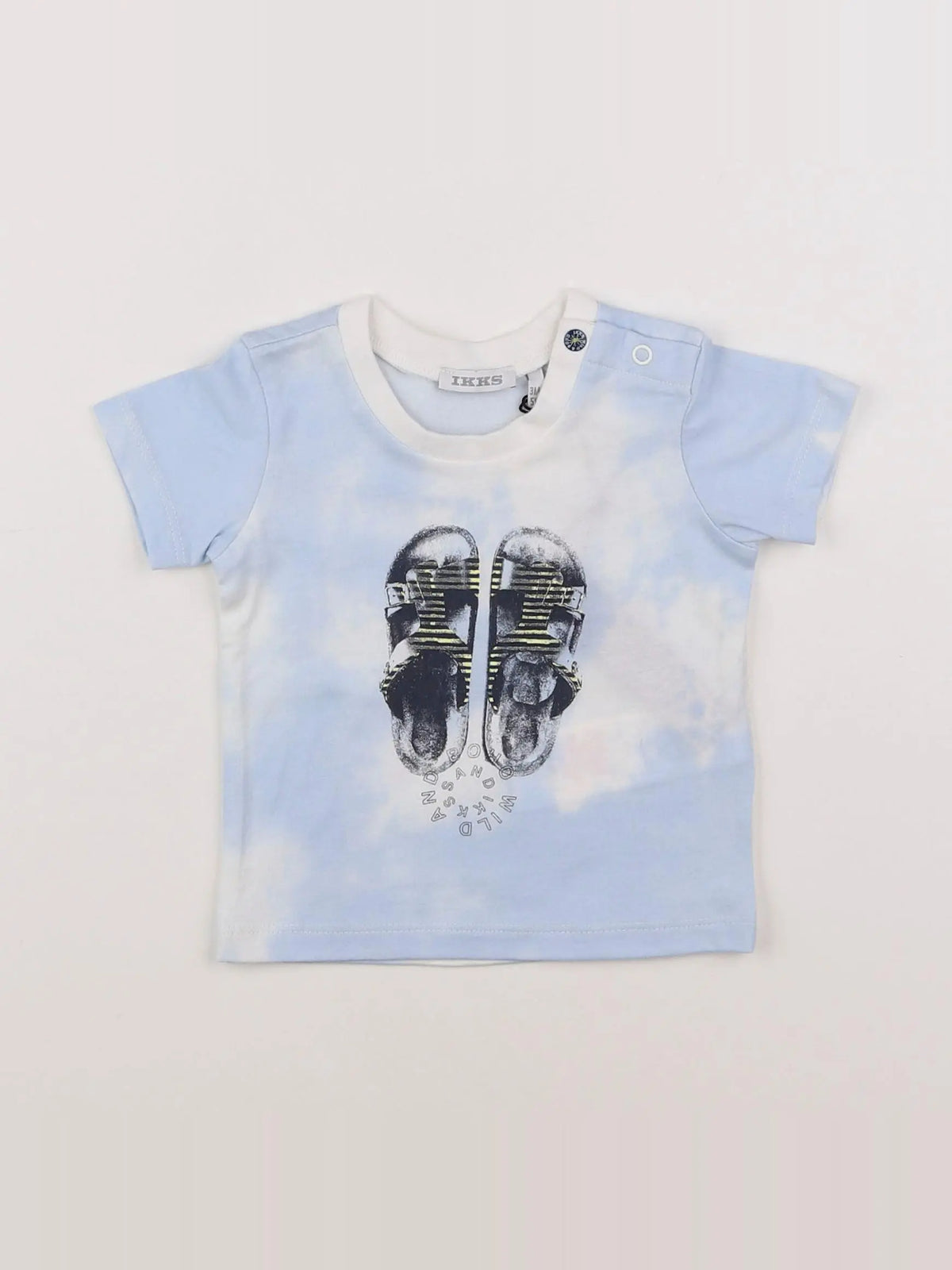 IKKS - tee-shirt bleu - 3 mois