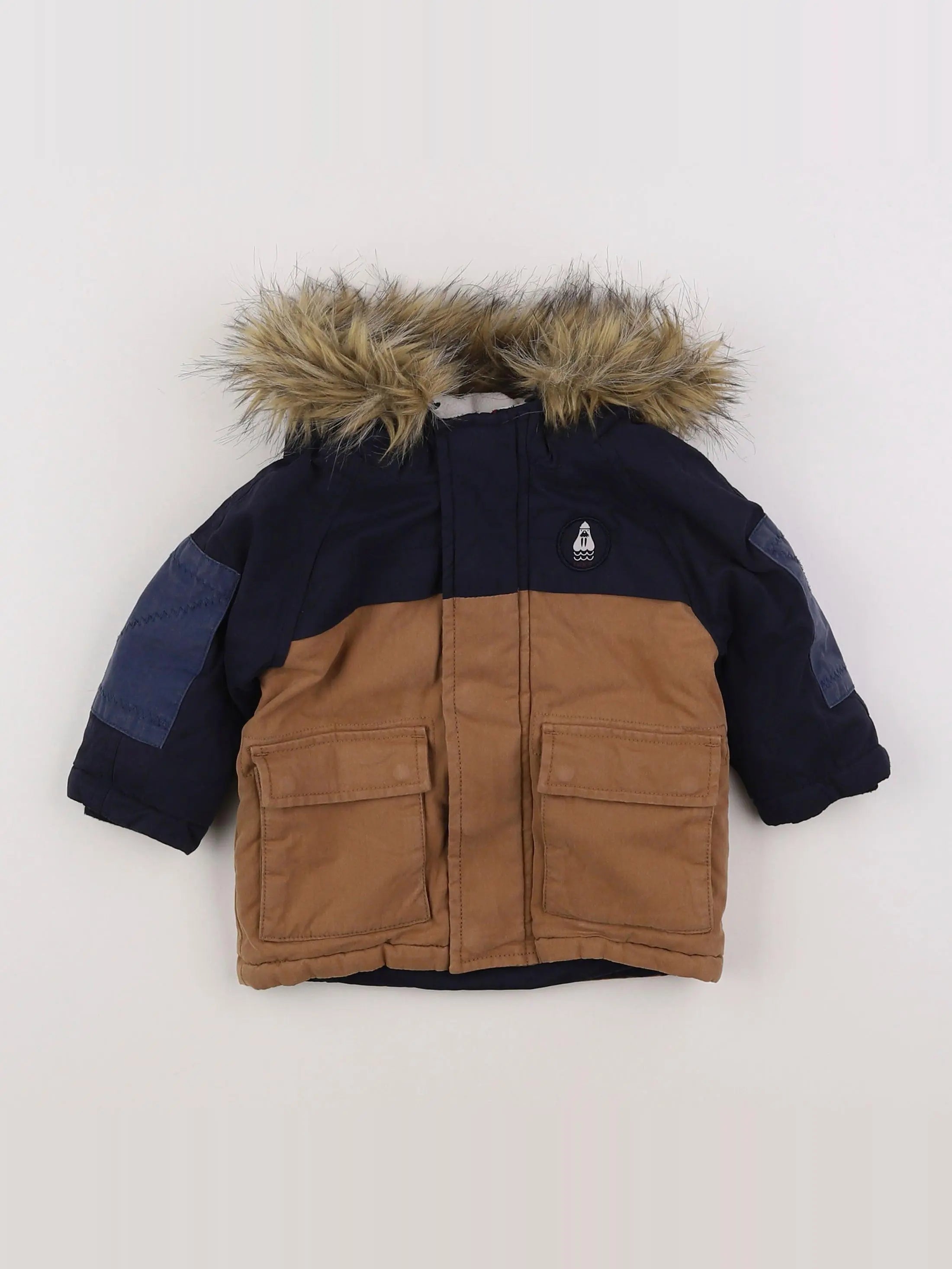 IKKS - parka marron - 6 mois