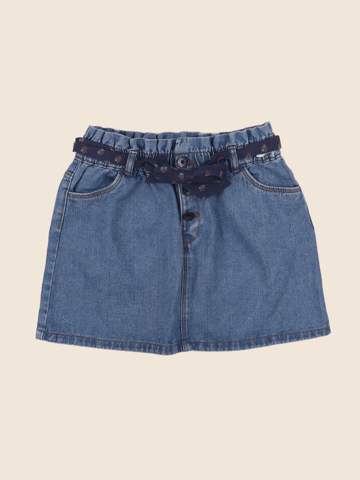 Vertbaudet - jupe bleu - 10 ans