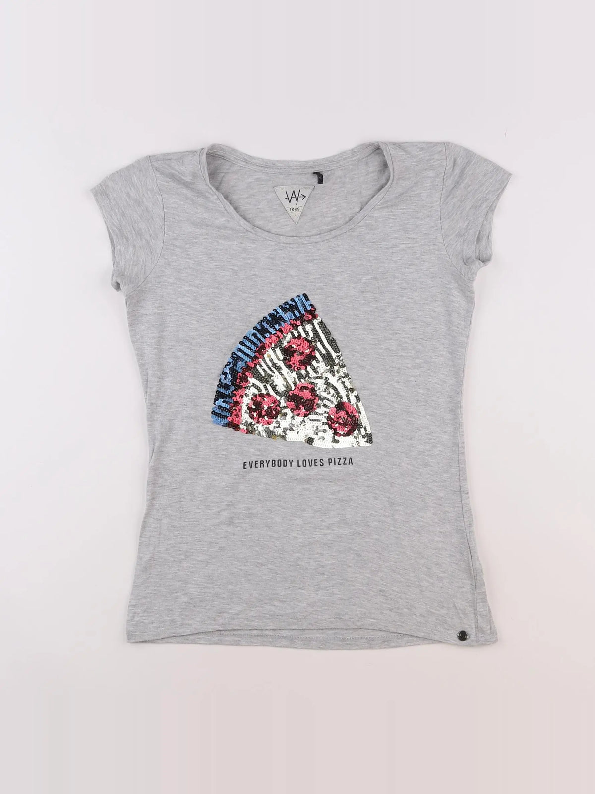 IKKS - tee-shirt gris - 12 ans