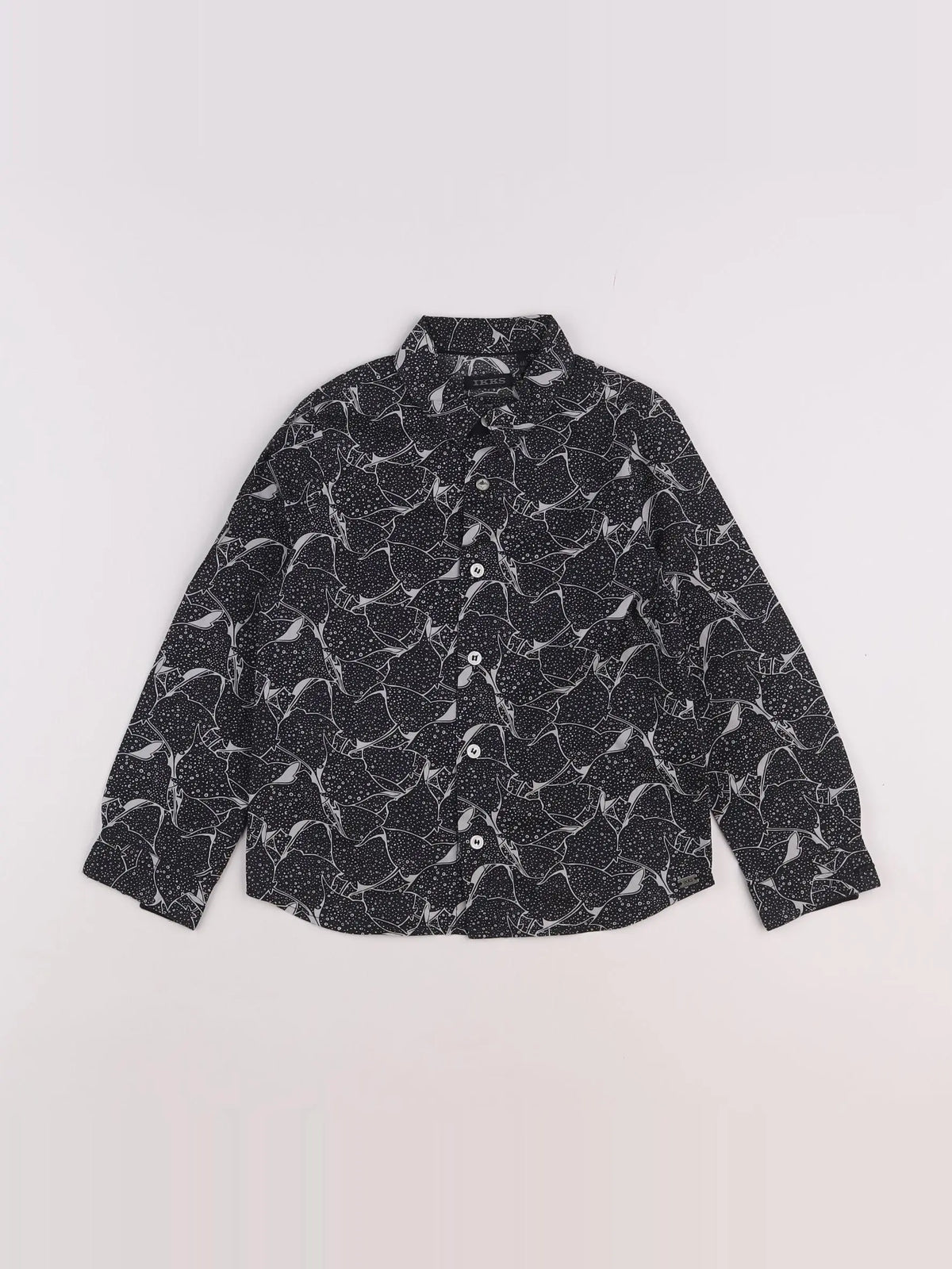 IKKS - chemise noir - 4 ans