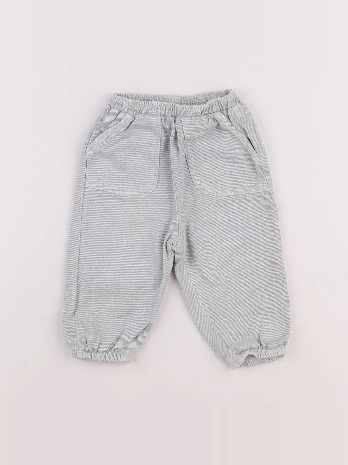 Zara - jean doublé gris - 3/6 mois