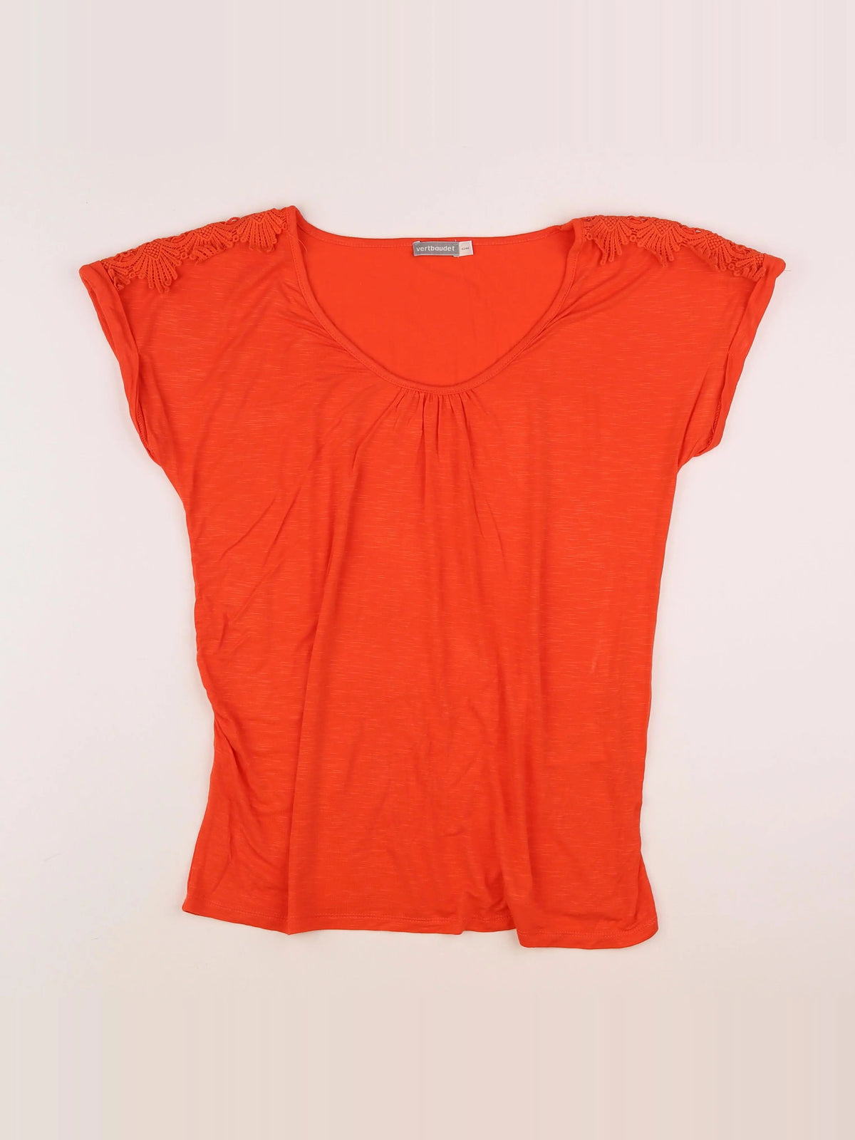Vertbaudet - tee-shirt orange - 42 à 44