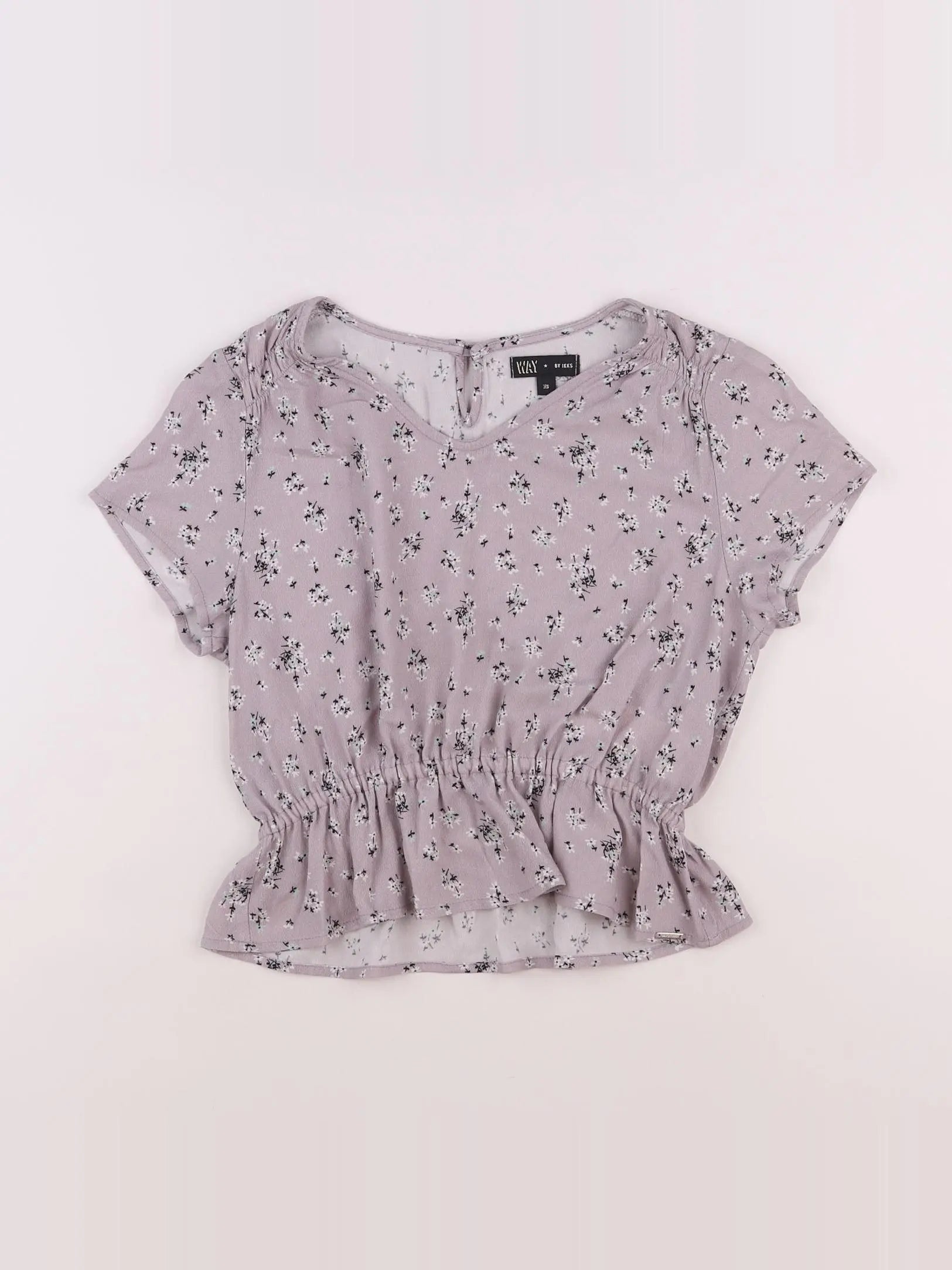 IKKS - blouse violet - 12 ans