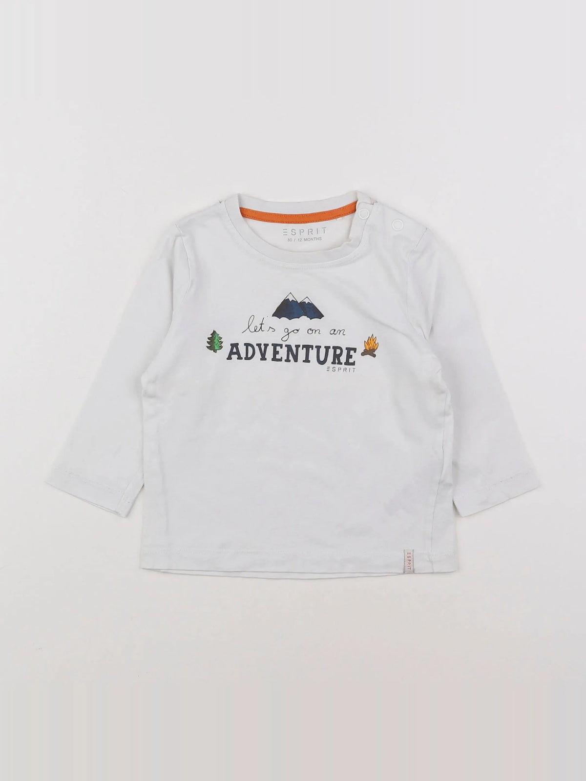 Esprit - tee-shirt blanc - 12 mois