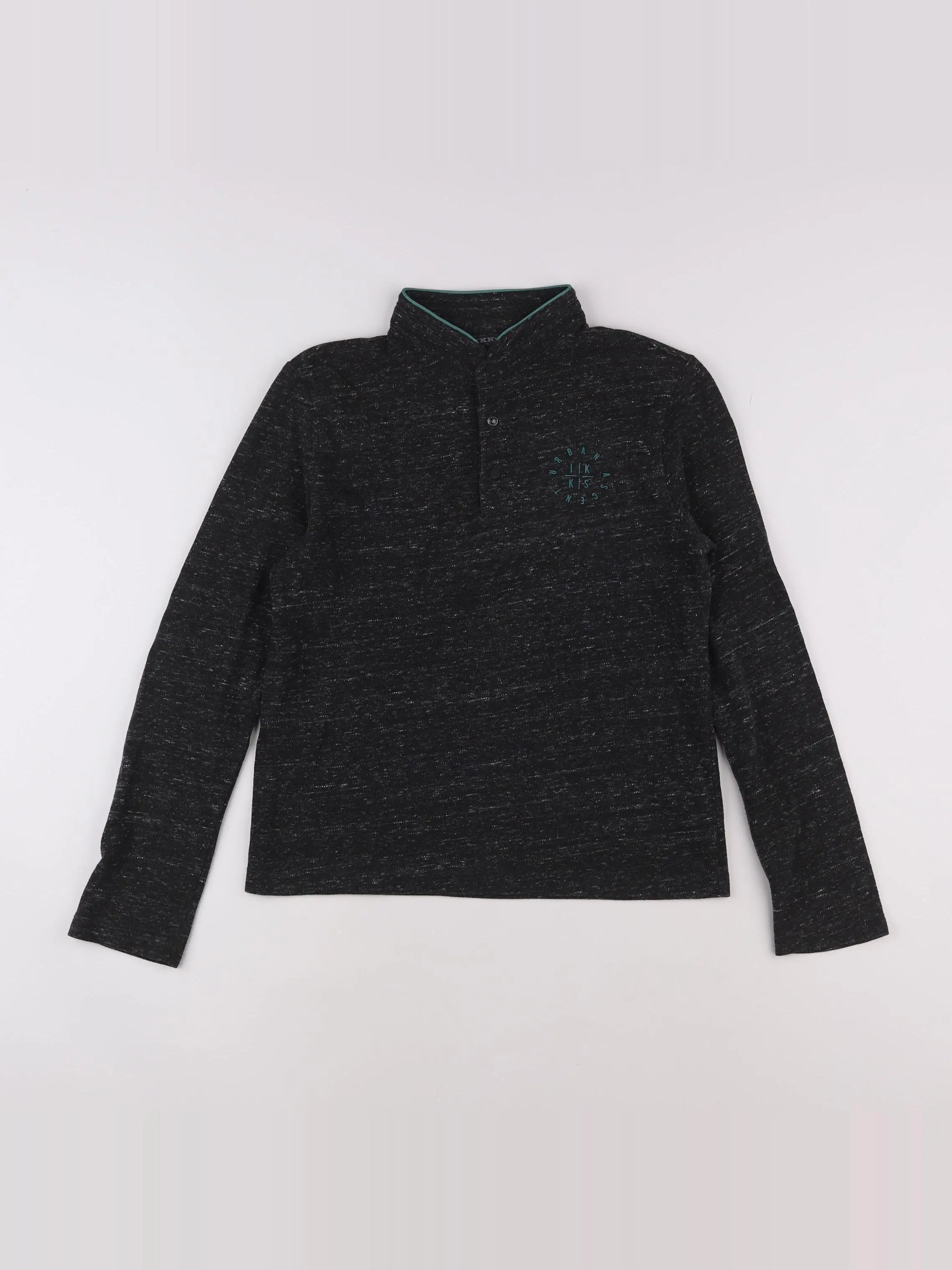 IKKS - tee-shirt imprimé au dos gris - 12 ans