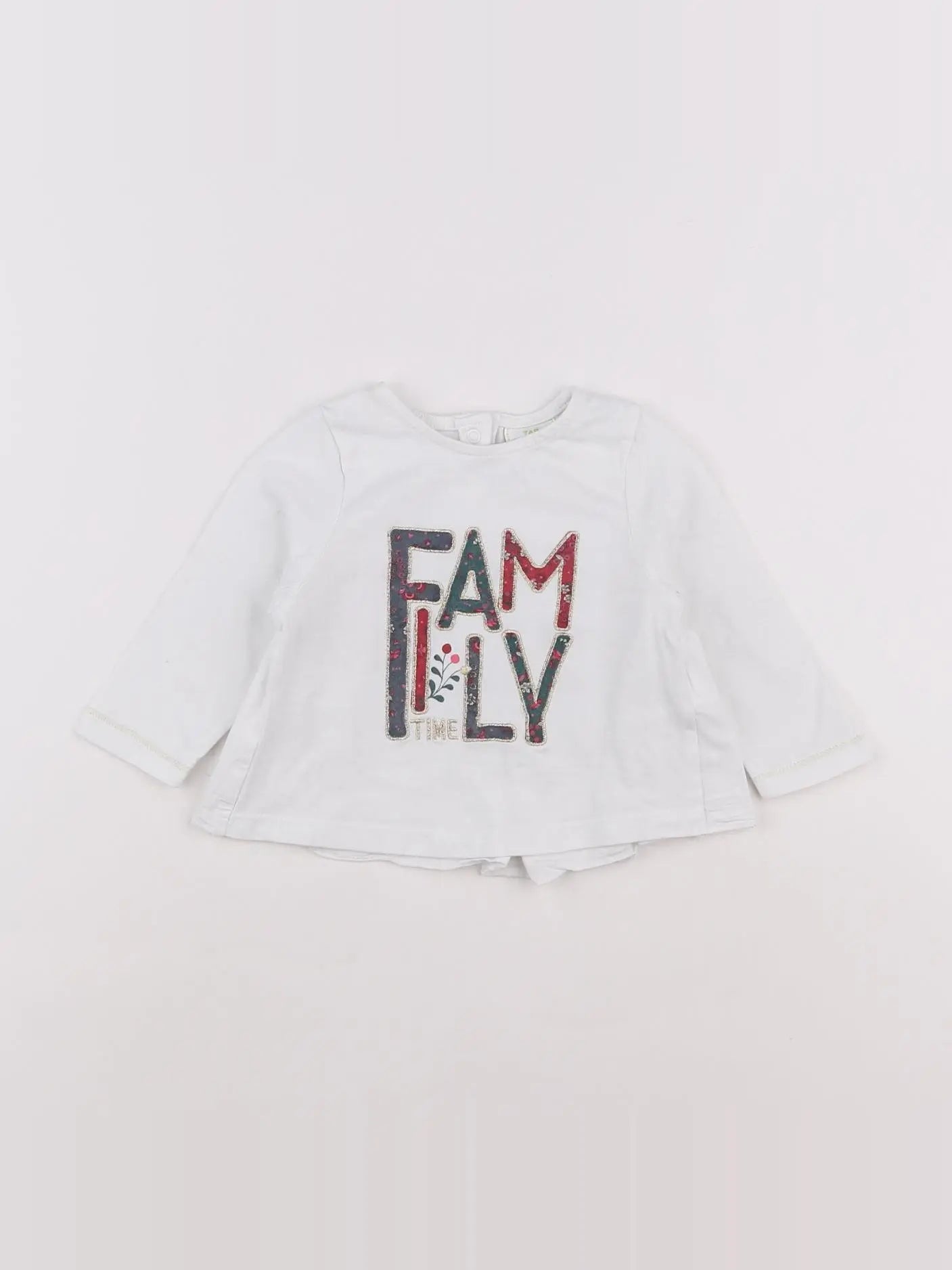 Tape à l'oeil - tee-shirt blanc - 6 mois