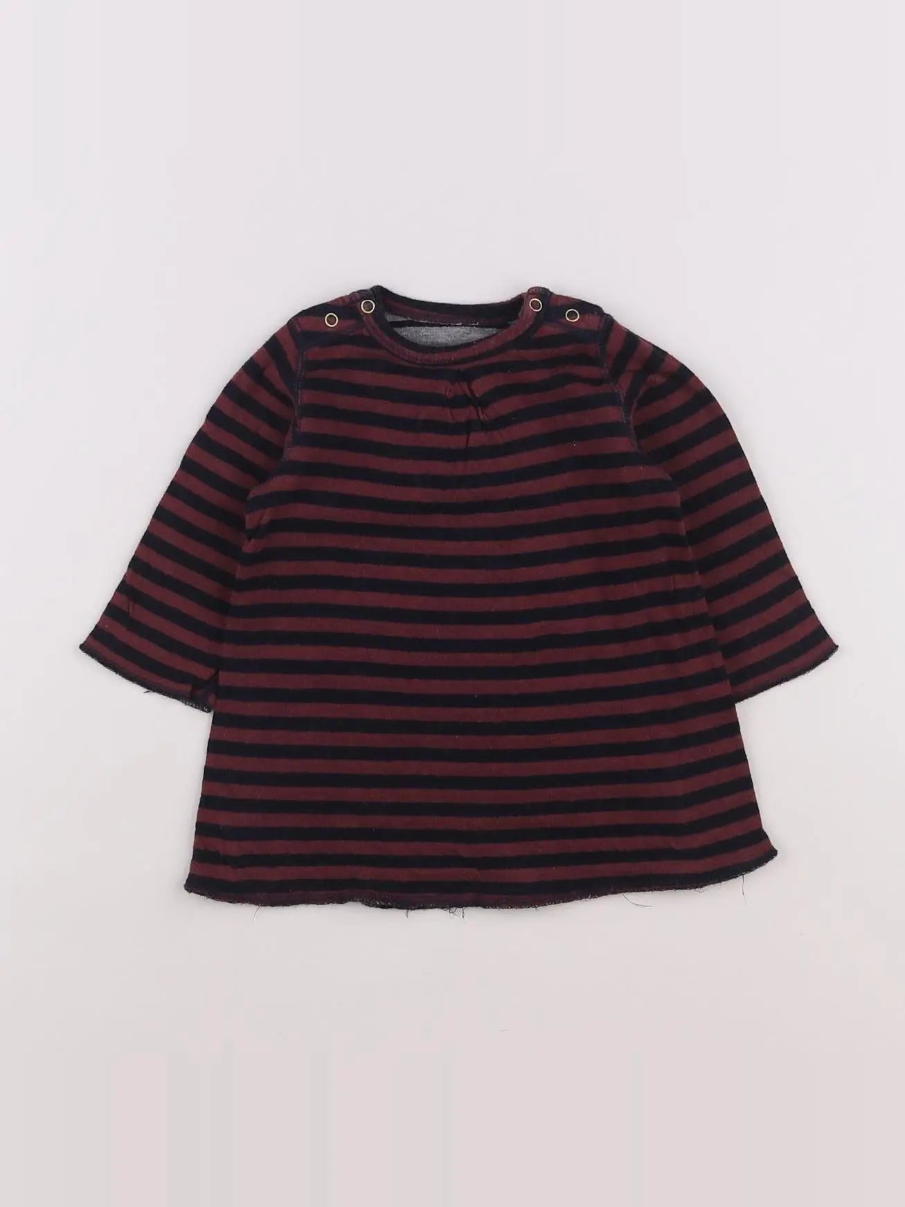 Petit Bateau - robe rose - 6 mois