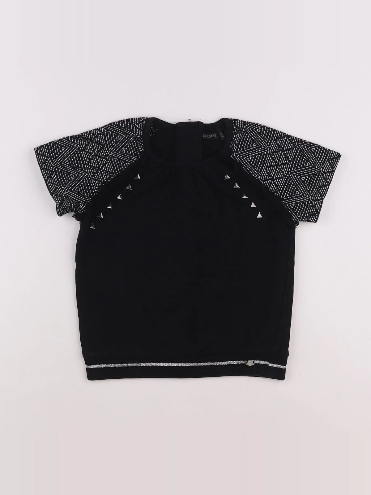 IKKS - sweat noir - 6 ans