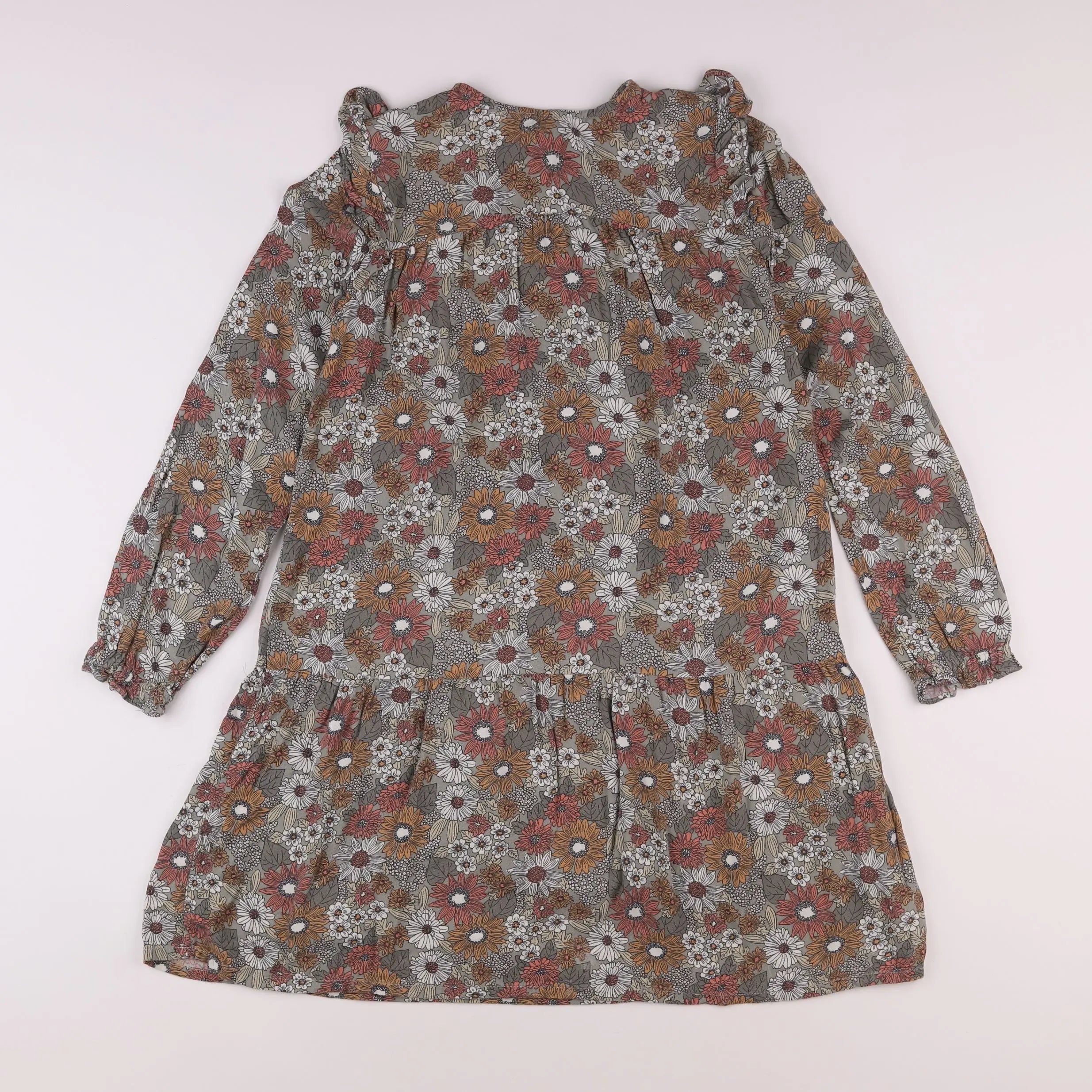 Vertbaudet - robe marron - 12 ans