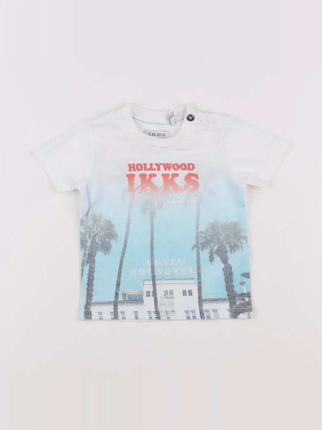 IKKS - tee-shirt blanc - 3 mois