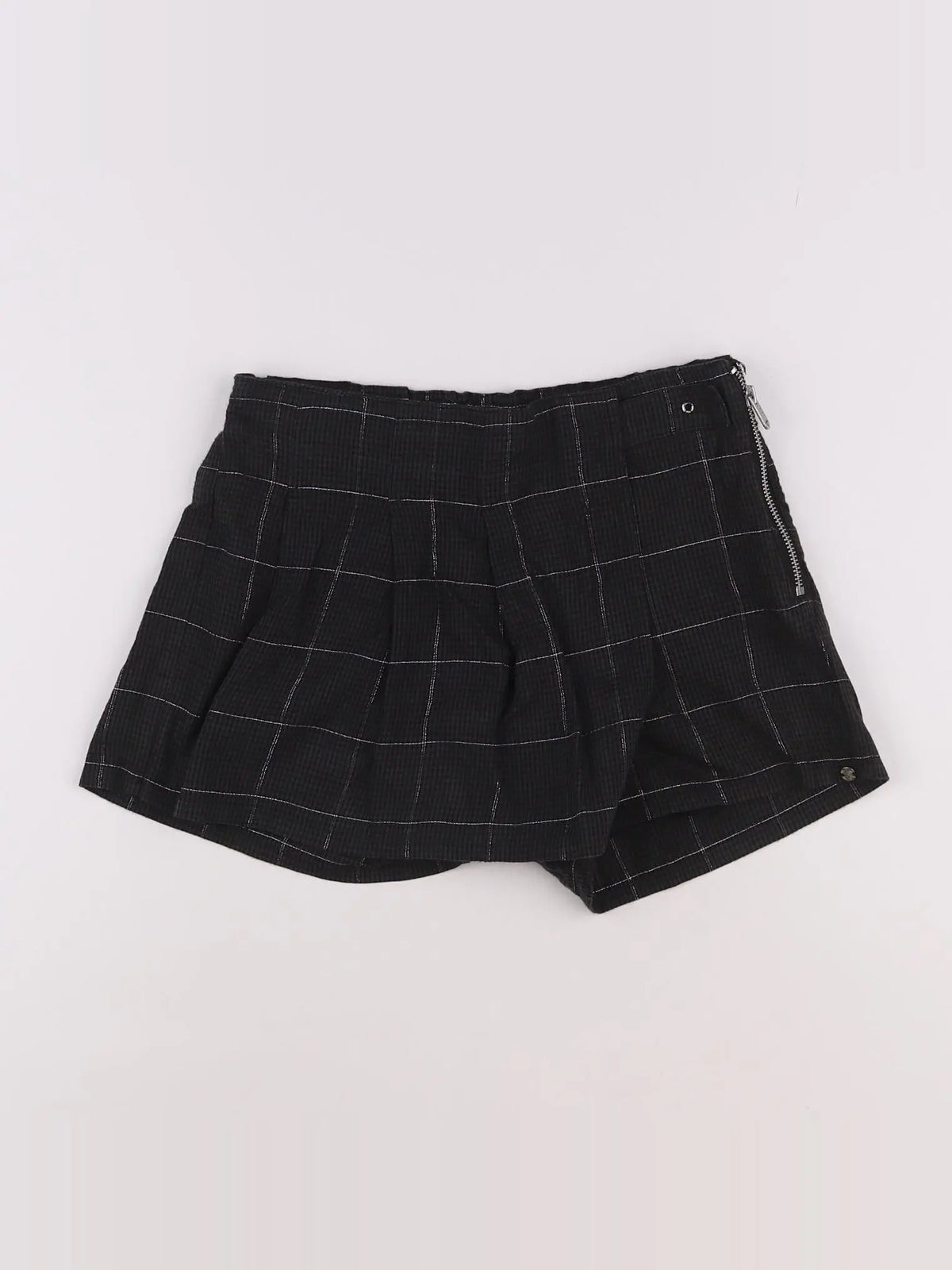 IKKS - jupe short gris - 10 ans