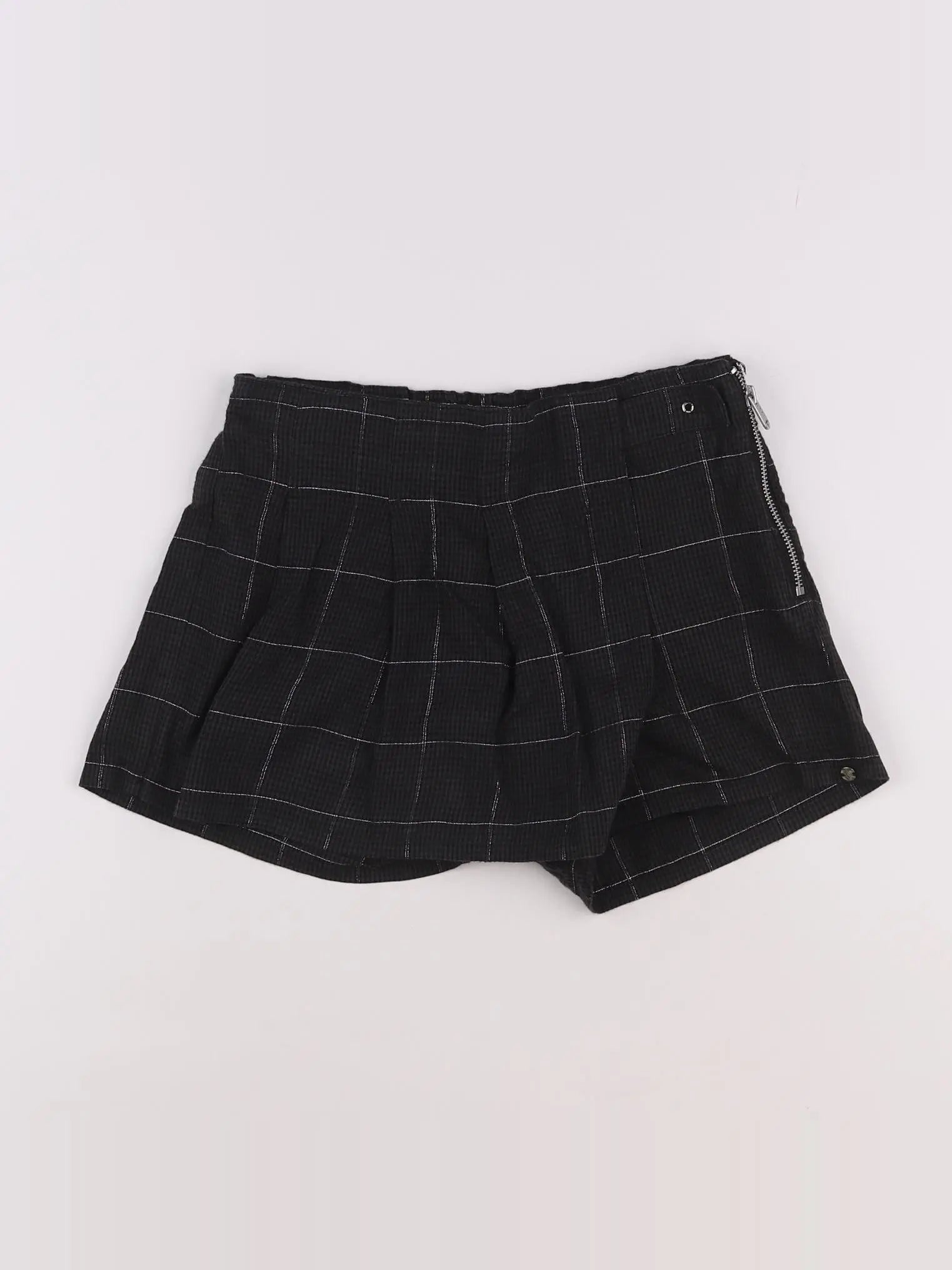 IKKS - jupe short gris - 10 ans