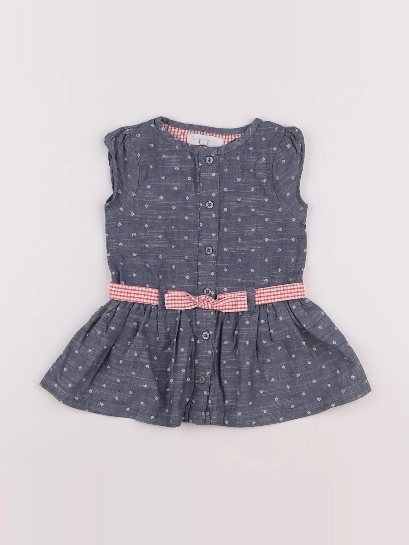 Cadet Rousselle - robe bleu - 6 mois