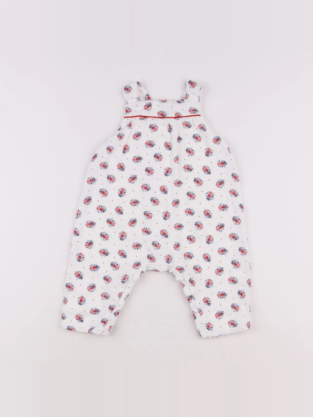 Petit Bateau - combinaison blanc - 3 mois